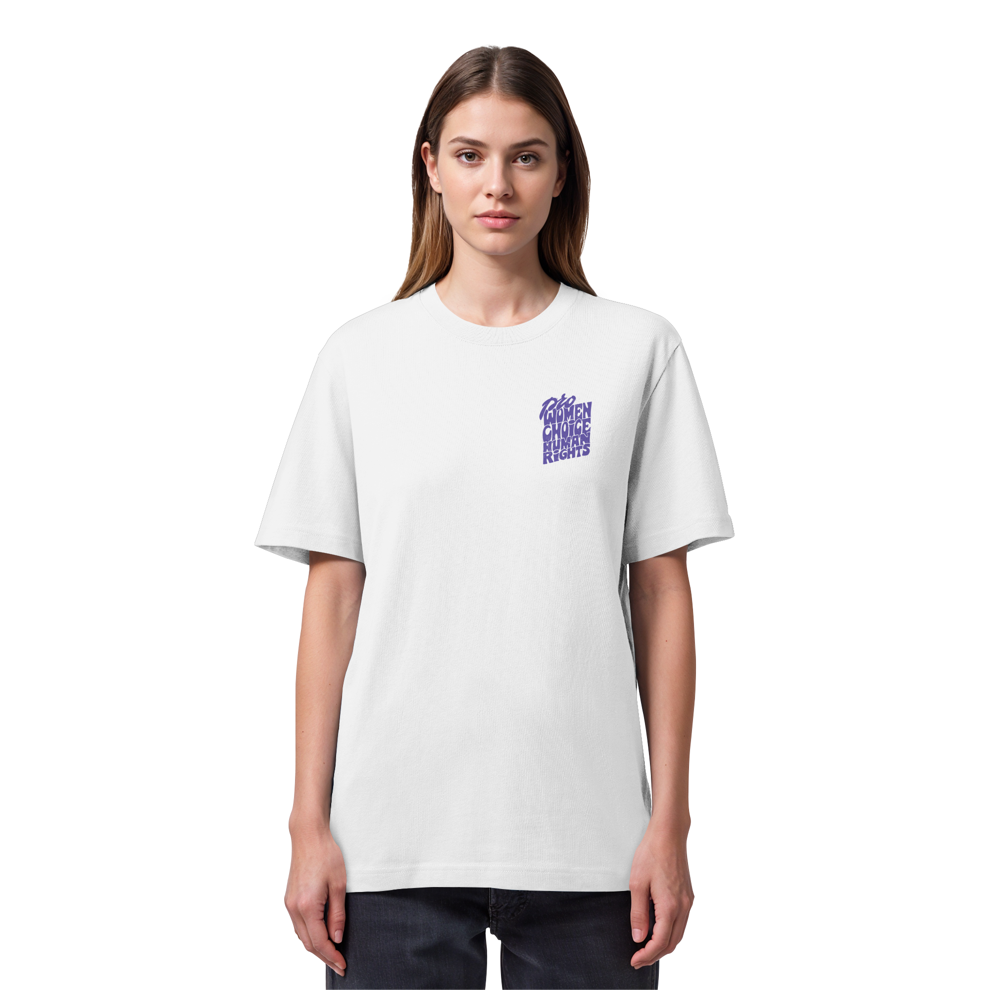 Pro Women Choice Human Rights "Lila Edition" - Organic Heavy T-Shirt