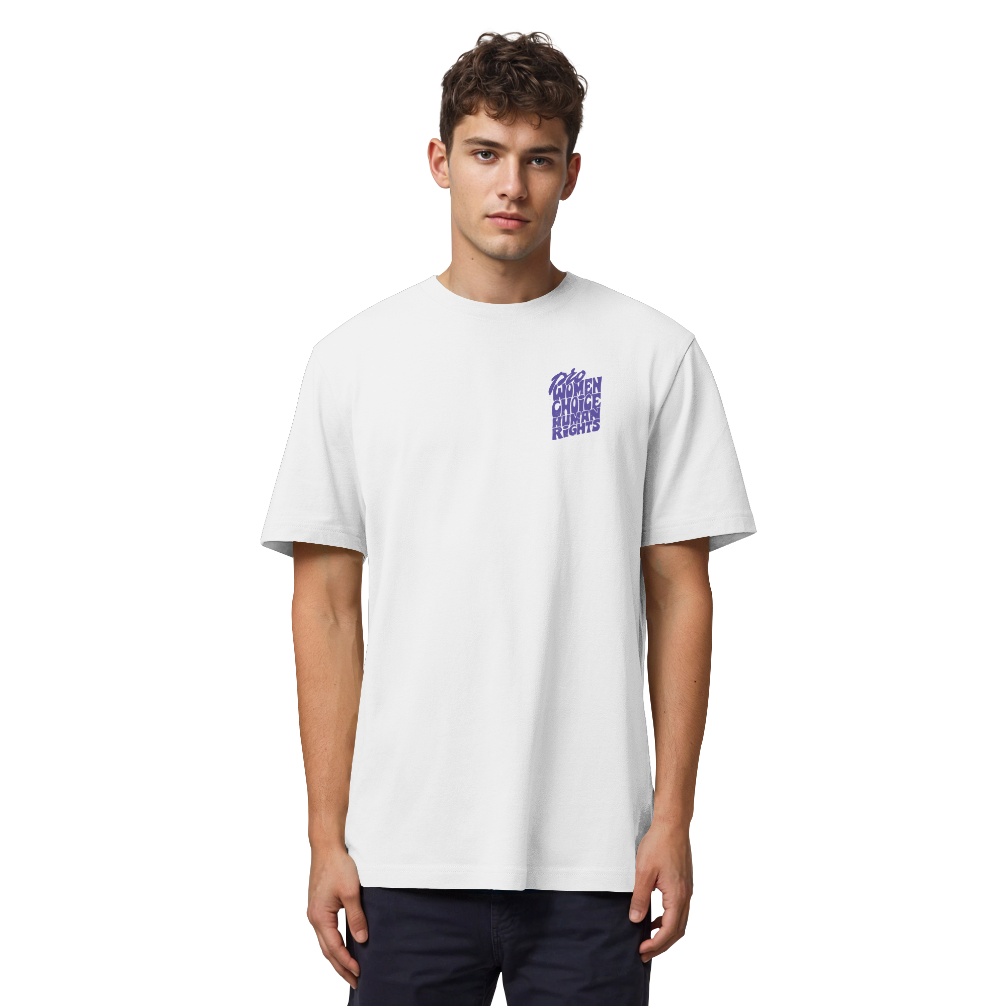 Pro Women Choice Human Rights "Lila Edition" - Organic Heavy T-Shirt