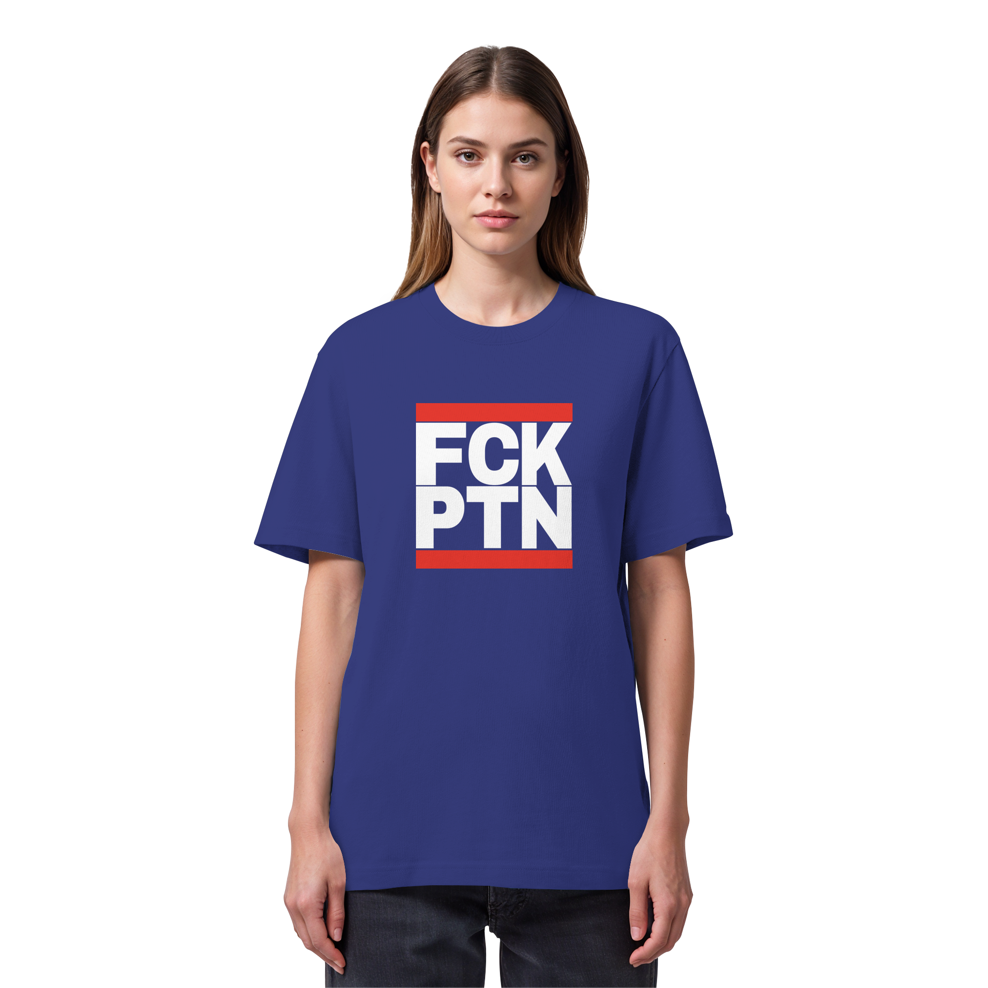 FCK PTN (weiße Schrift) - Organic Heavy T-Shirt