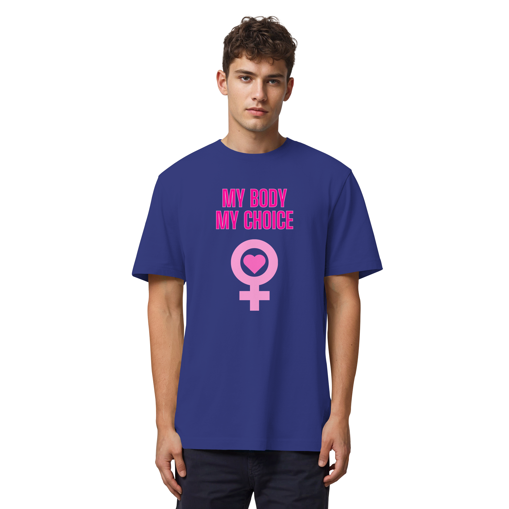My Body My Choice "Pink Power Edition" - Organic Heavy T-Shirt