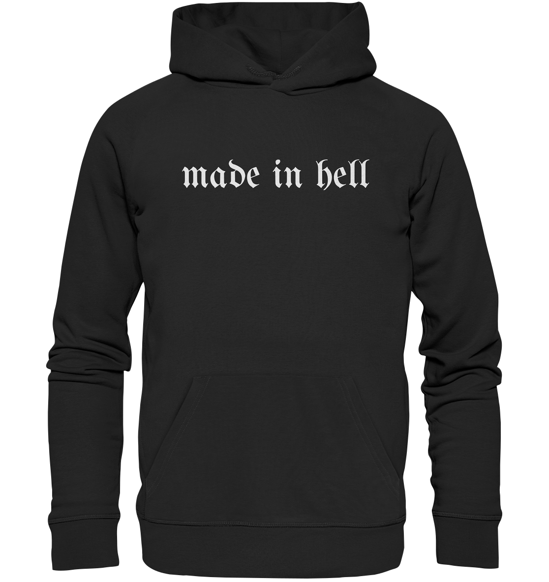 made in hell - Organic Hoodie