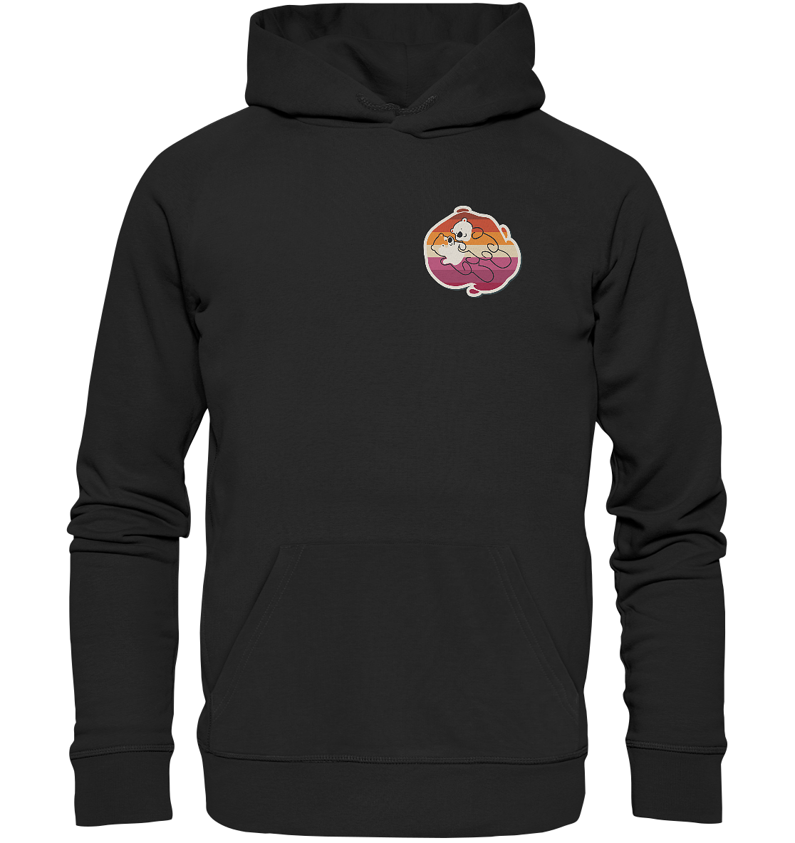 Lesbische Bieber - Organic Hoodie