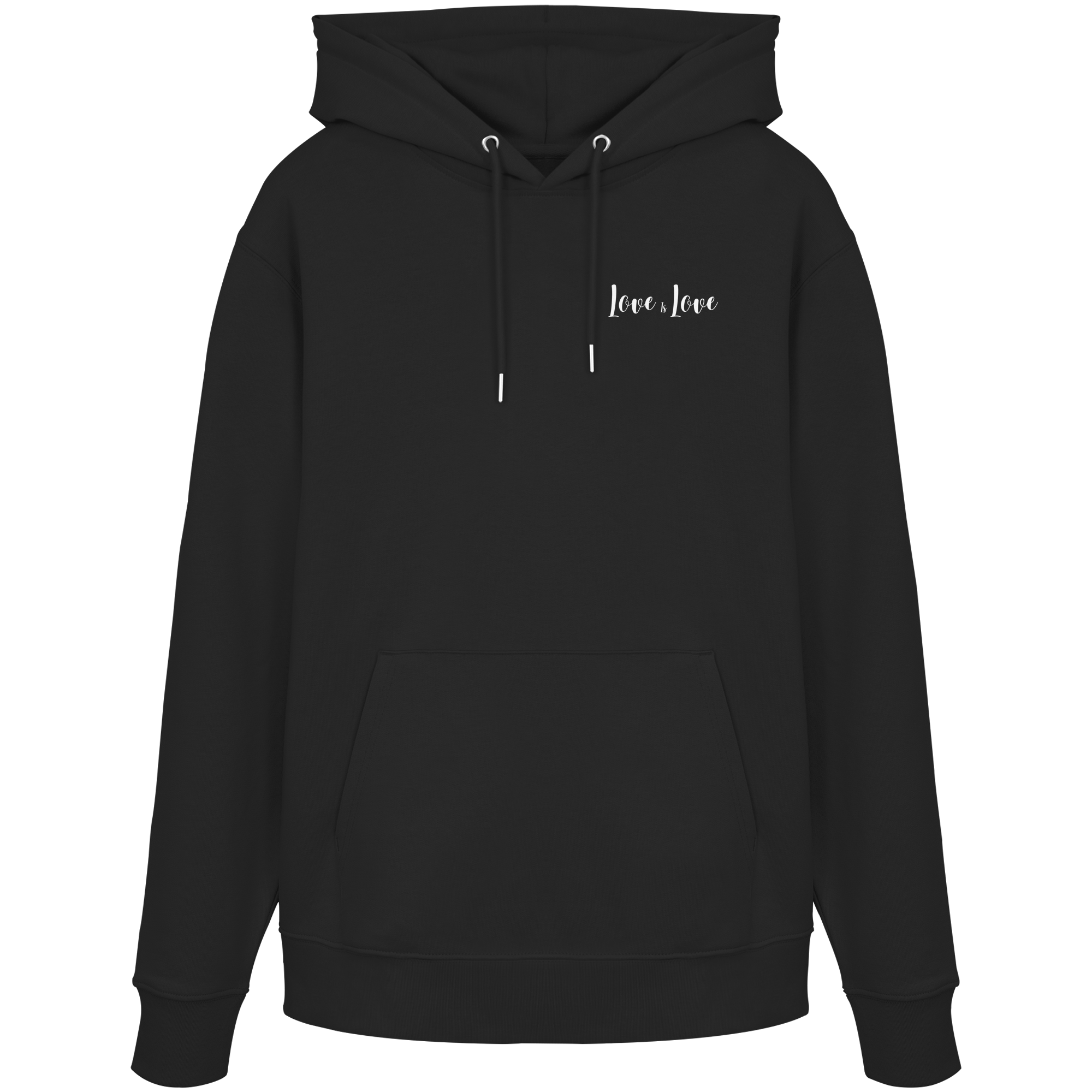 Love is Love "Calligraphy Edition" - Organic Hoodie