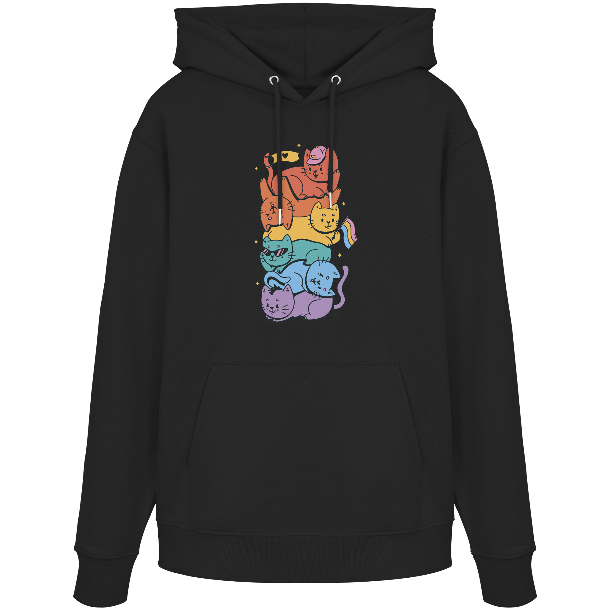 LGBTQ+ Katzen - Organic Hoodie