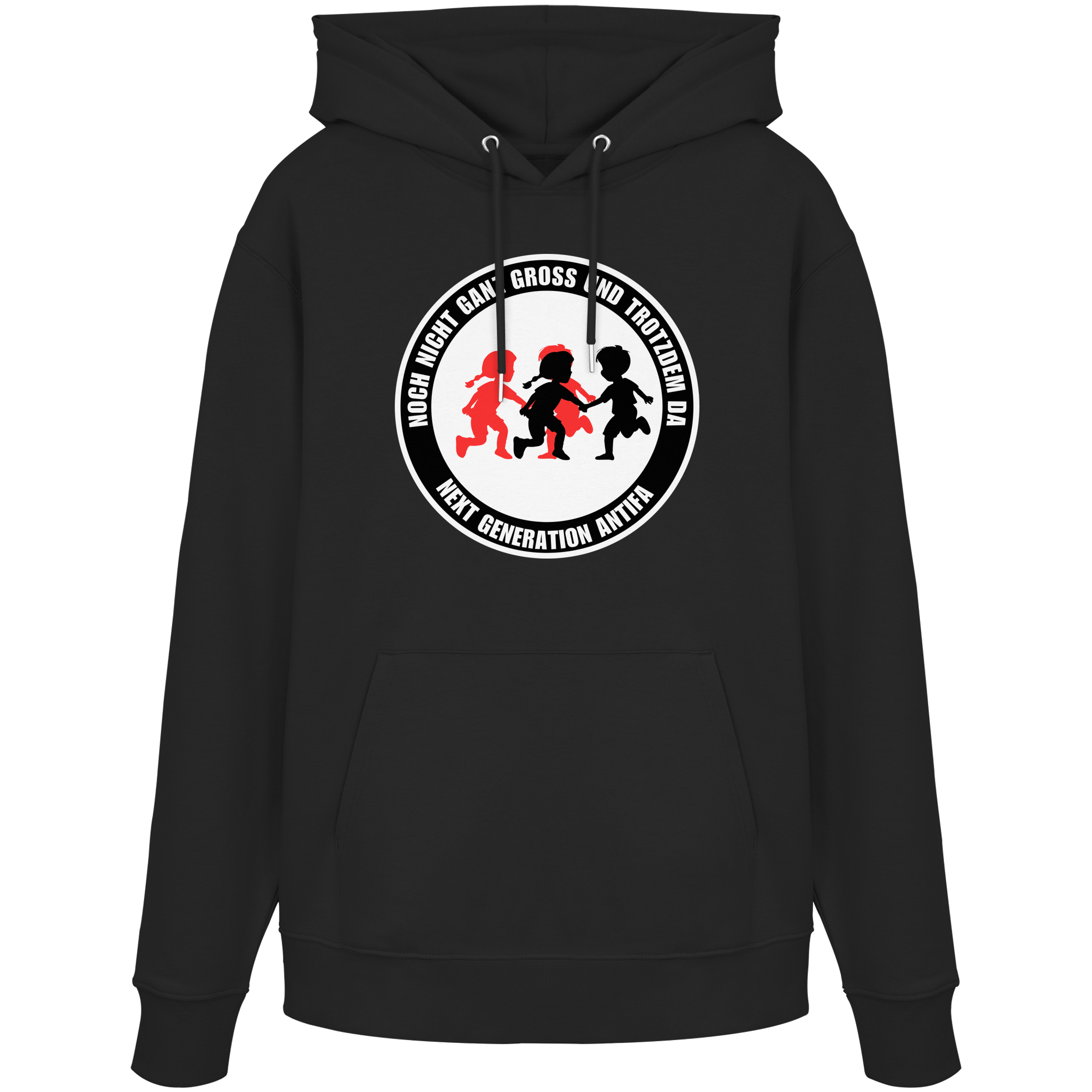 Noch nicht ganz gross und trotzdem da: Next Generation Antifa - Organic Hoodie