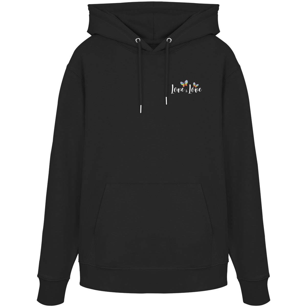 Love is Love "Butterfly Edition" - Organic Hoodie
