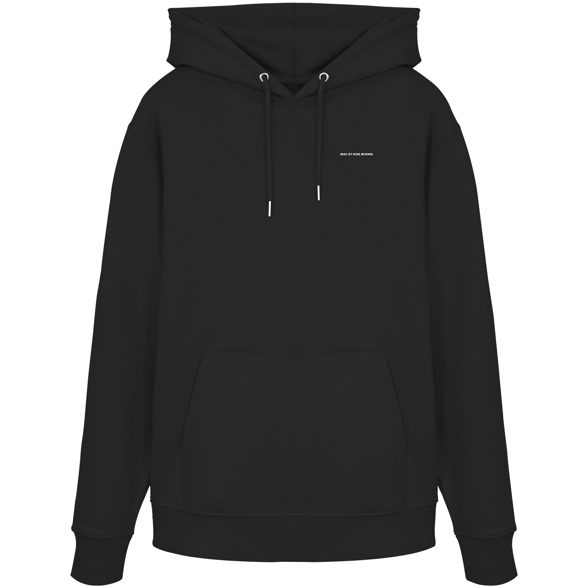 Es gibt 2 Arten von AfD Wählenden Backprint (dunkel) - Organic Hoodie