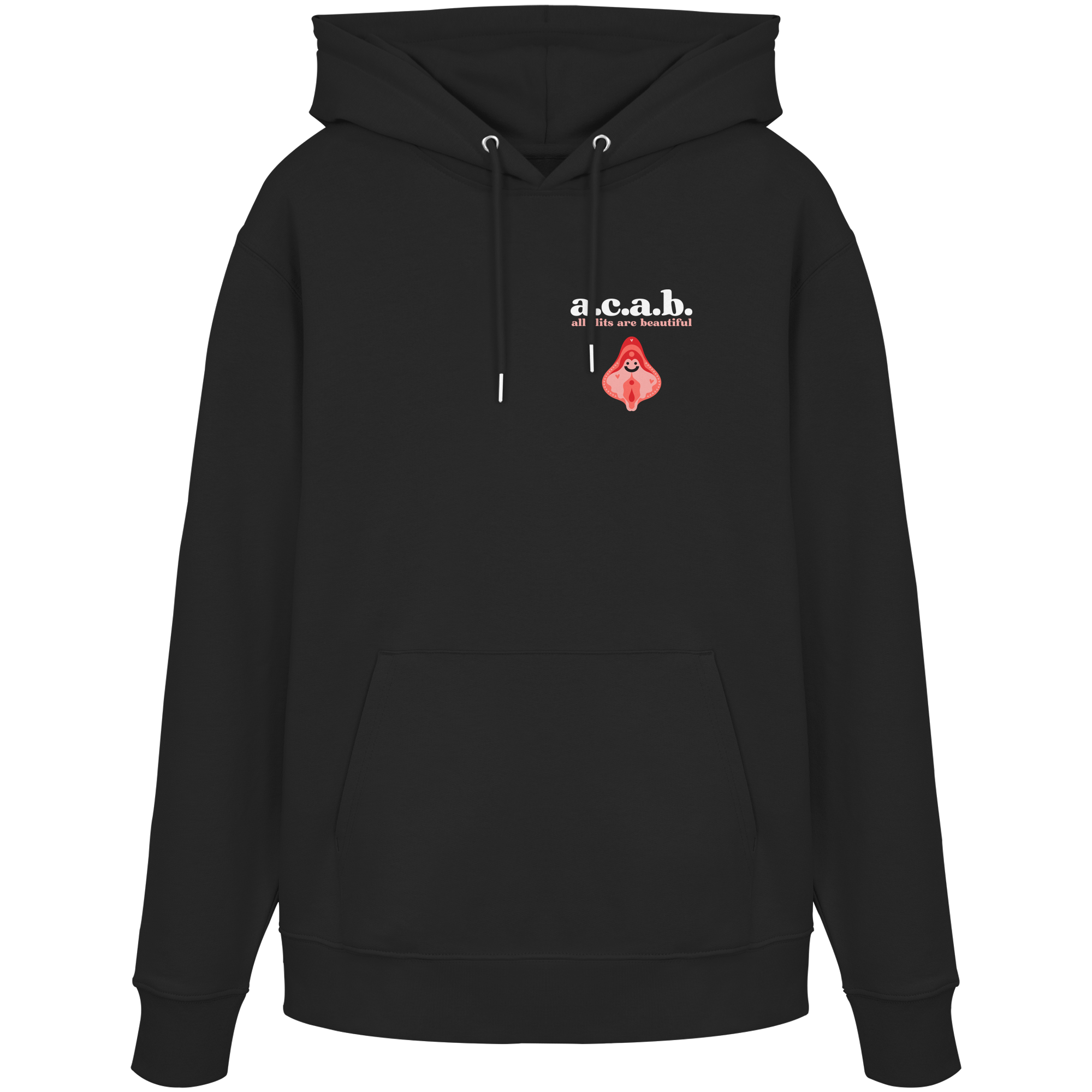 A.C.A.B. All Clits are Beautiful - Organic Hoodie