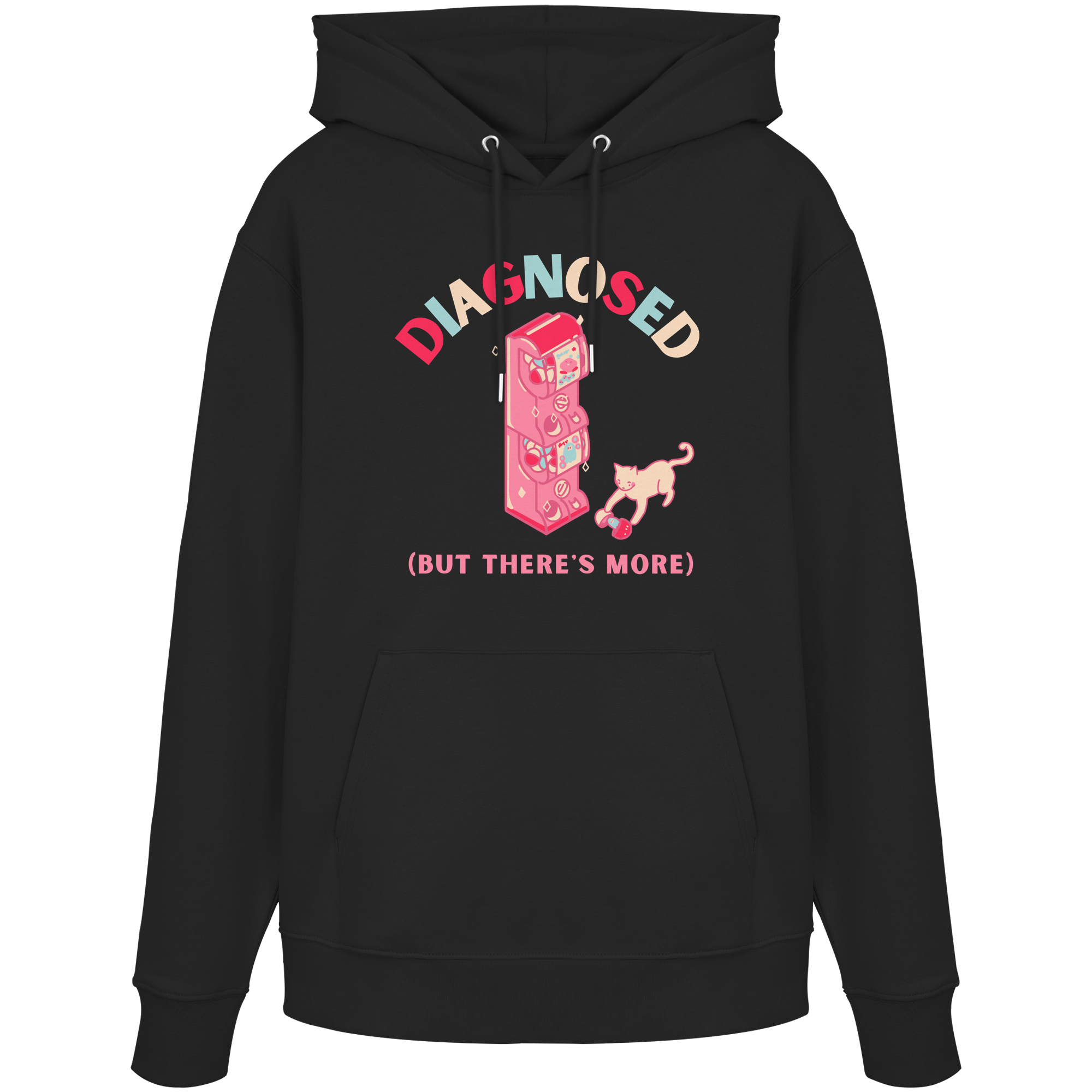 Diagnosed, but there's more - Organic Hoodie