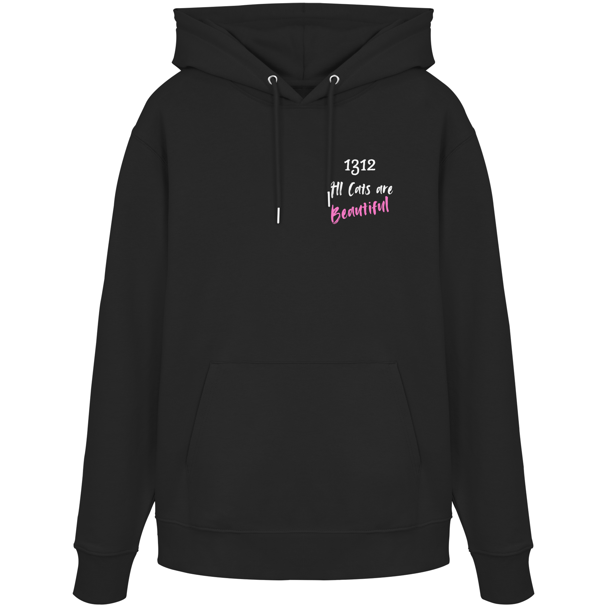 1312 All Cats are Beautiful - Organic Hoodie