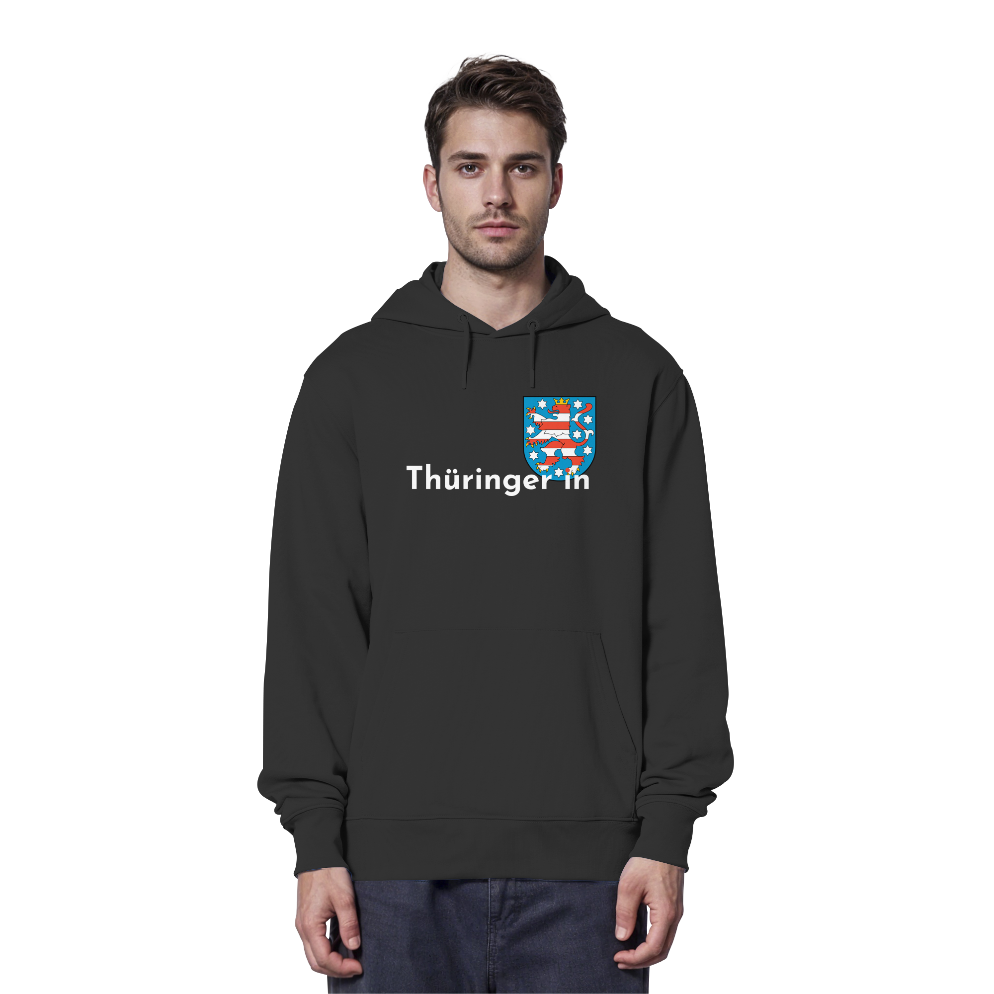 Thüringer*in "Wappen Edition" - Organic Hoodie