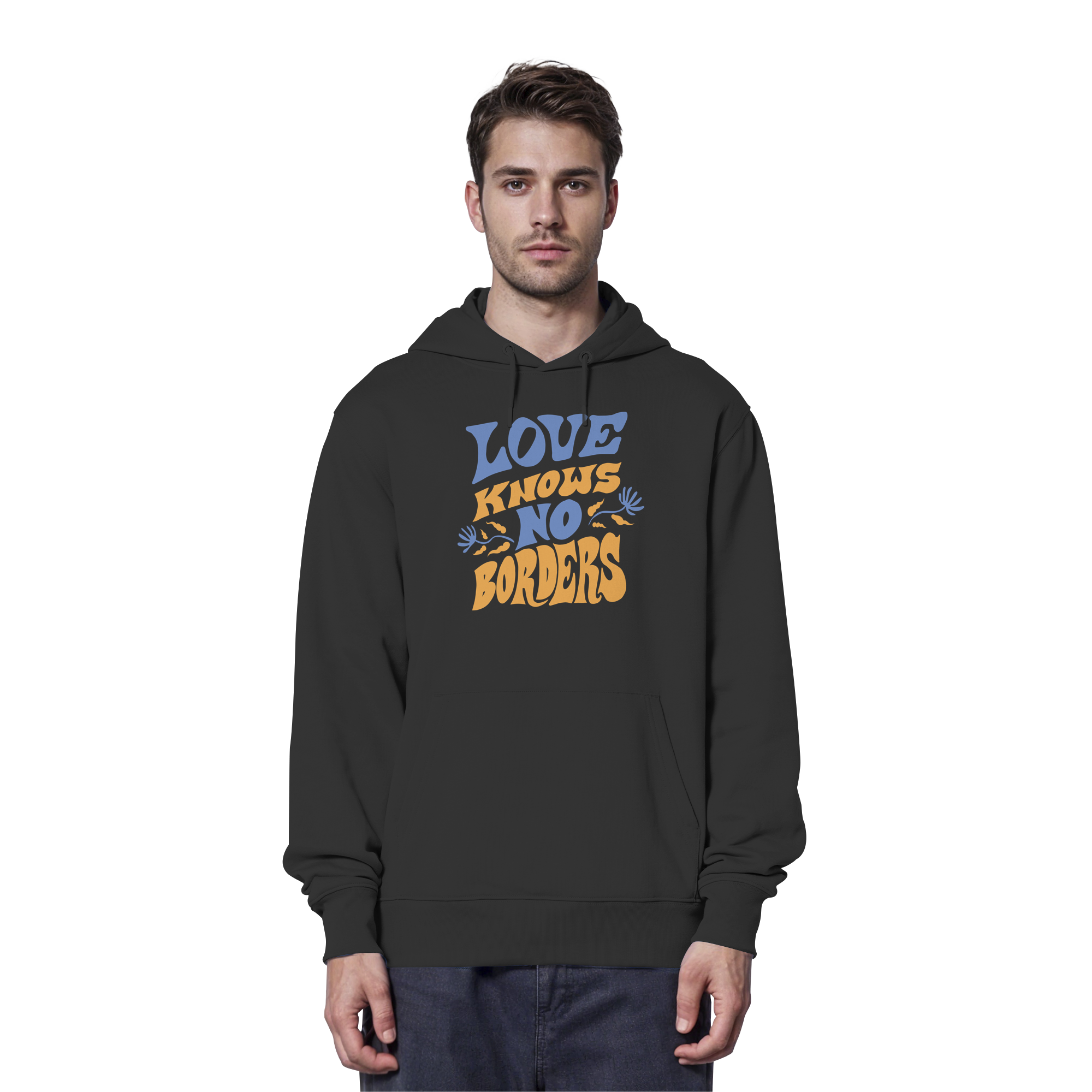 Love Knows No Borders - Organic Hoodie