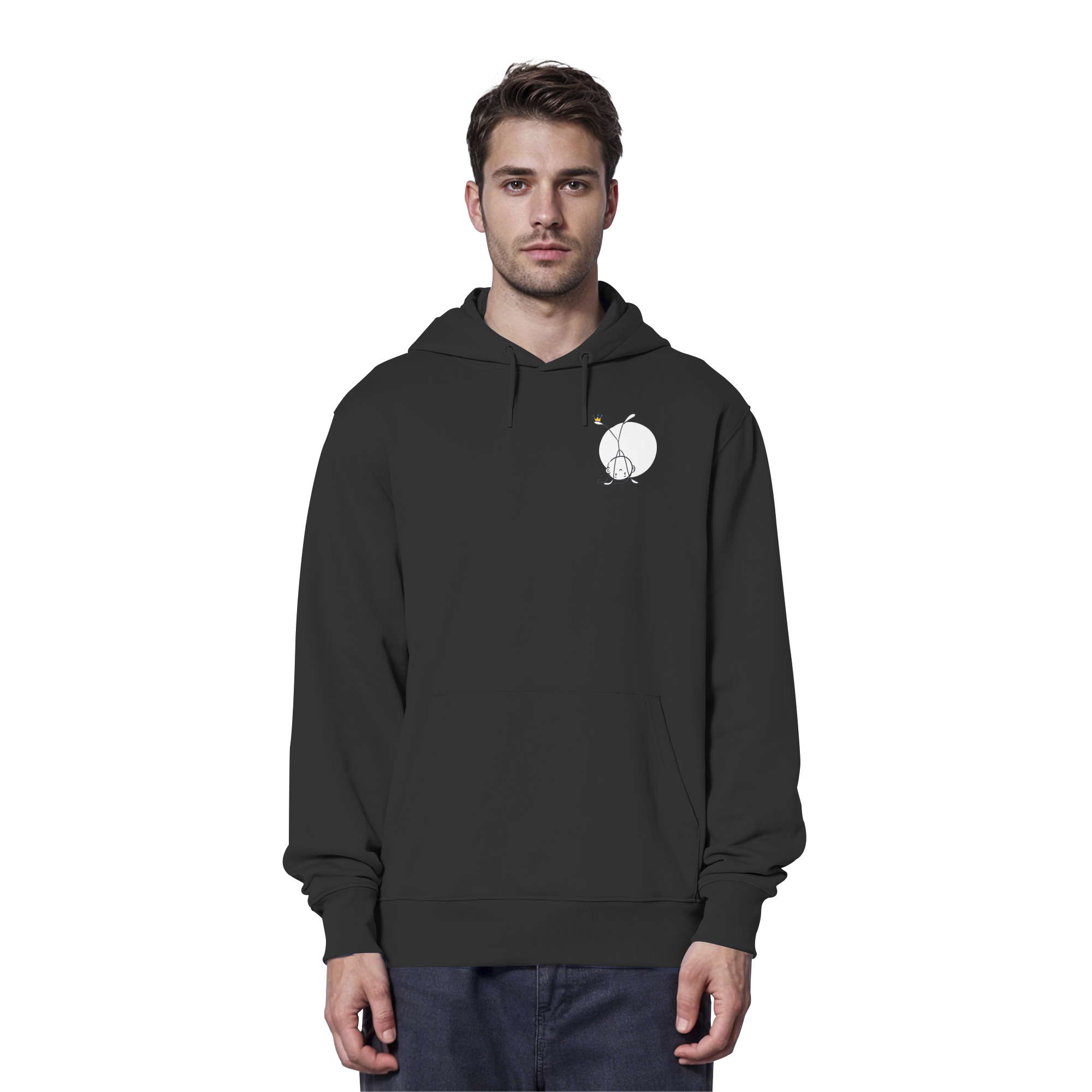 Mein Körper gehört mir "Bunte Edition" Backprint - Organic Hoodie