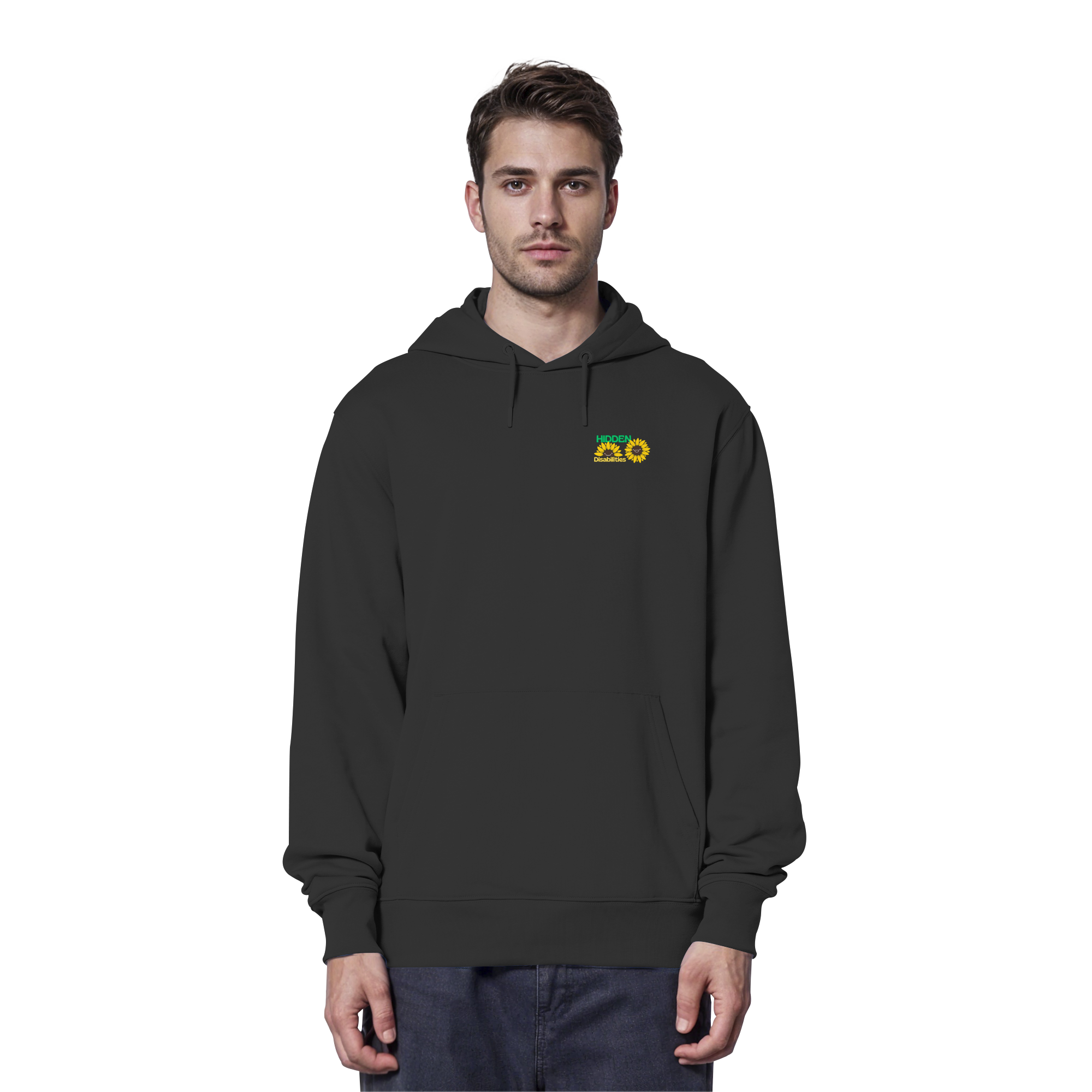 Hidden Disabilities "Sunflower Smile Edition" - Organic Hoodie