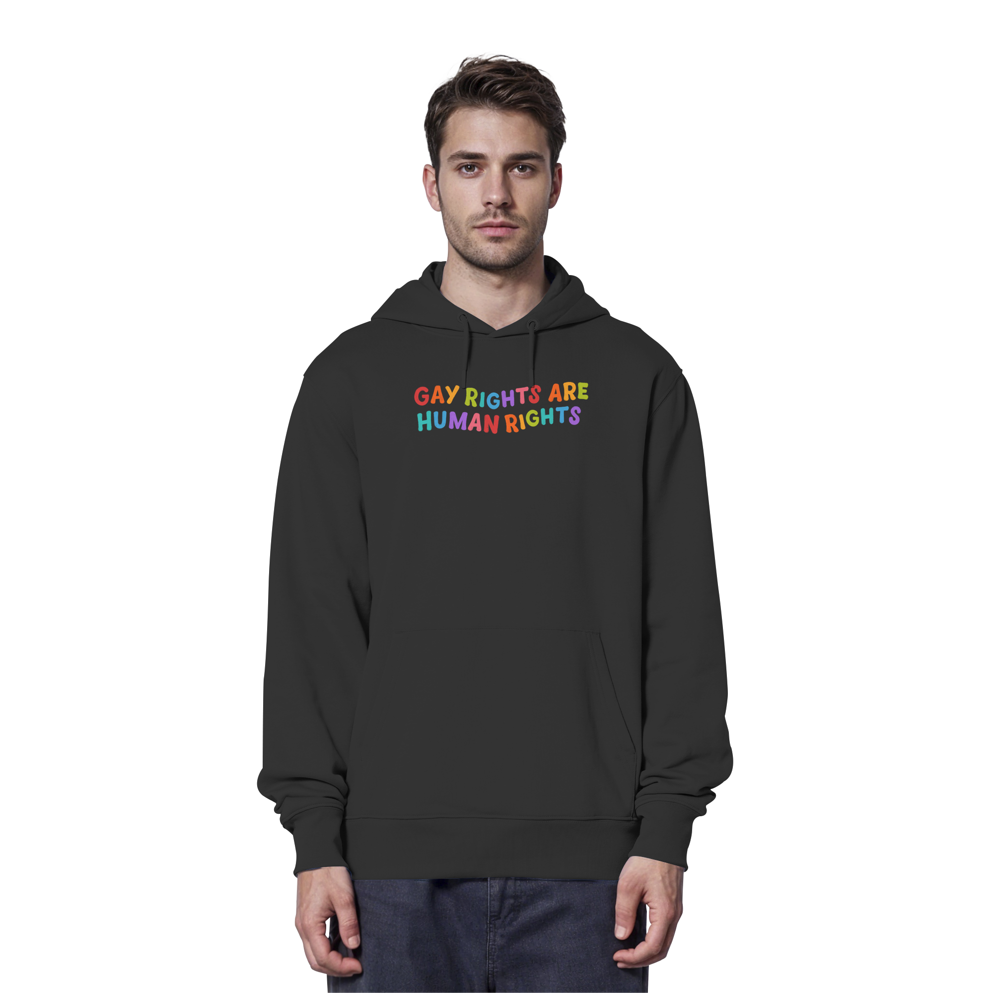 Gay Rights Are Human Rights - Organic Hoodie