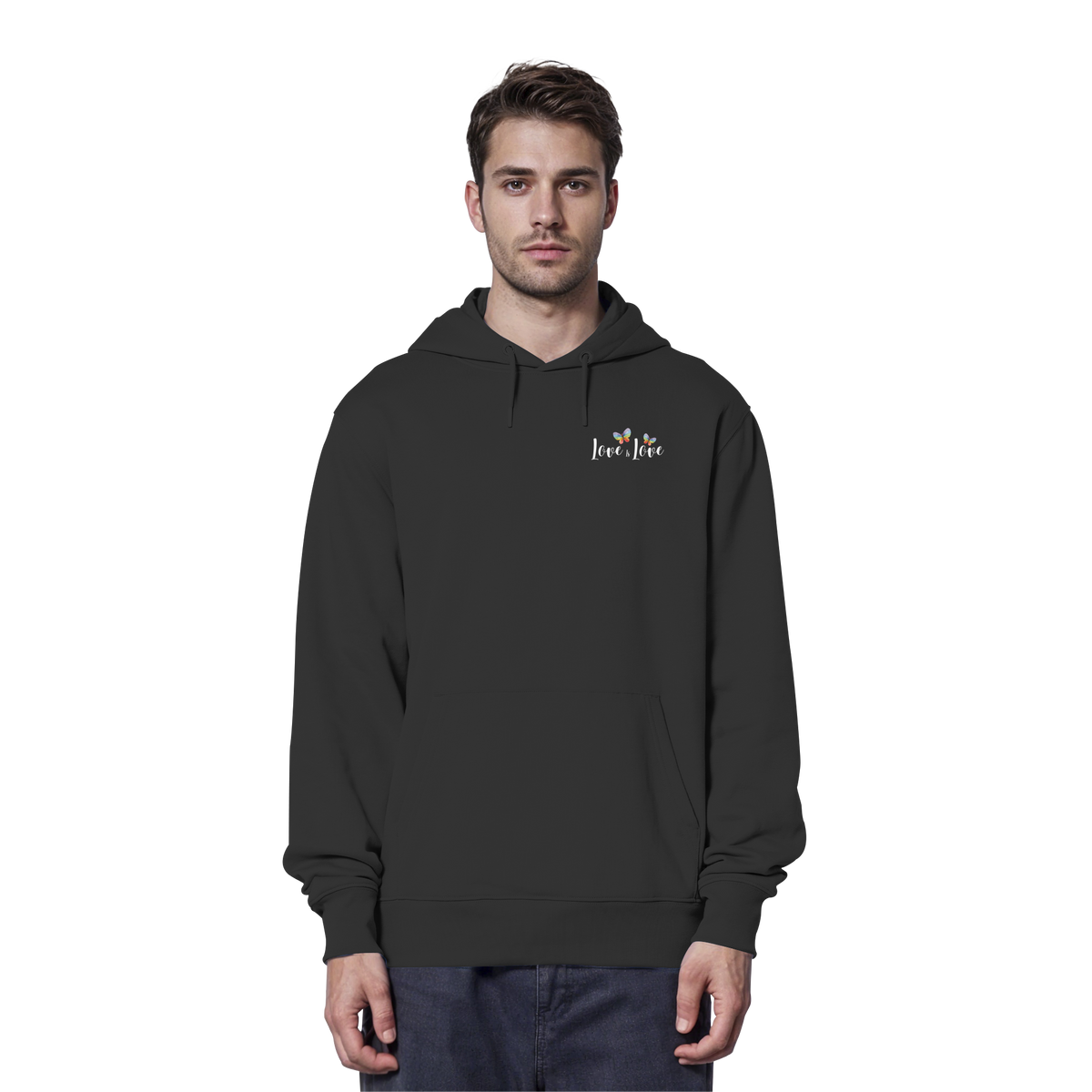 Love is Love "Butterfly Edition" - Organic Hoodie