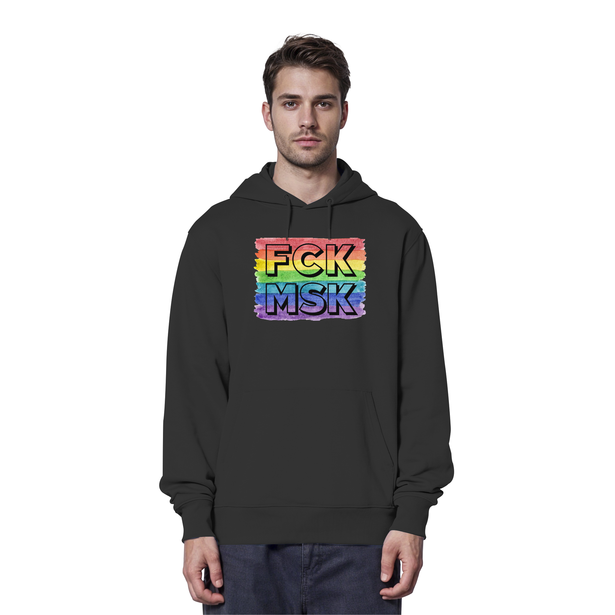 FCK MSK "Rainbow Resistance Edition" - Organic Hoodie