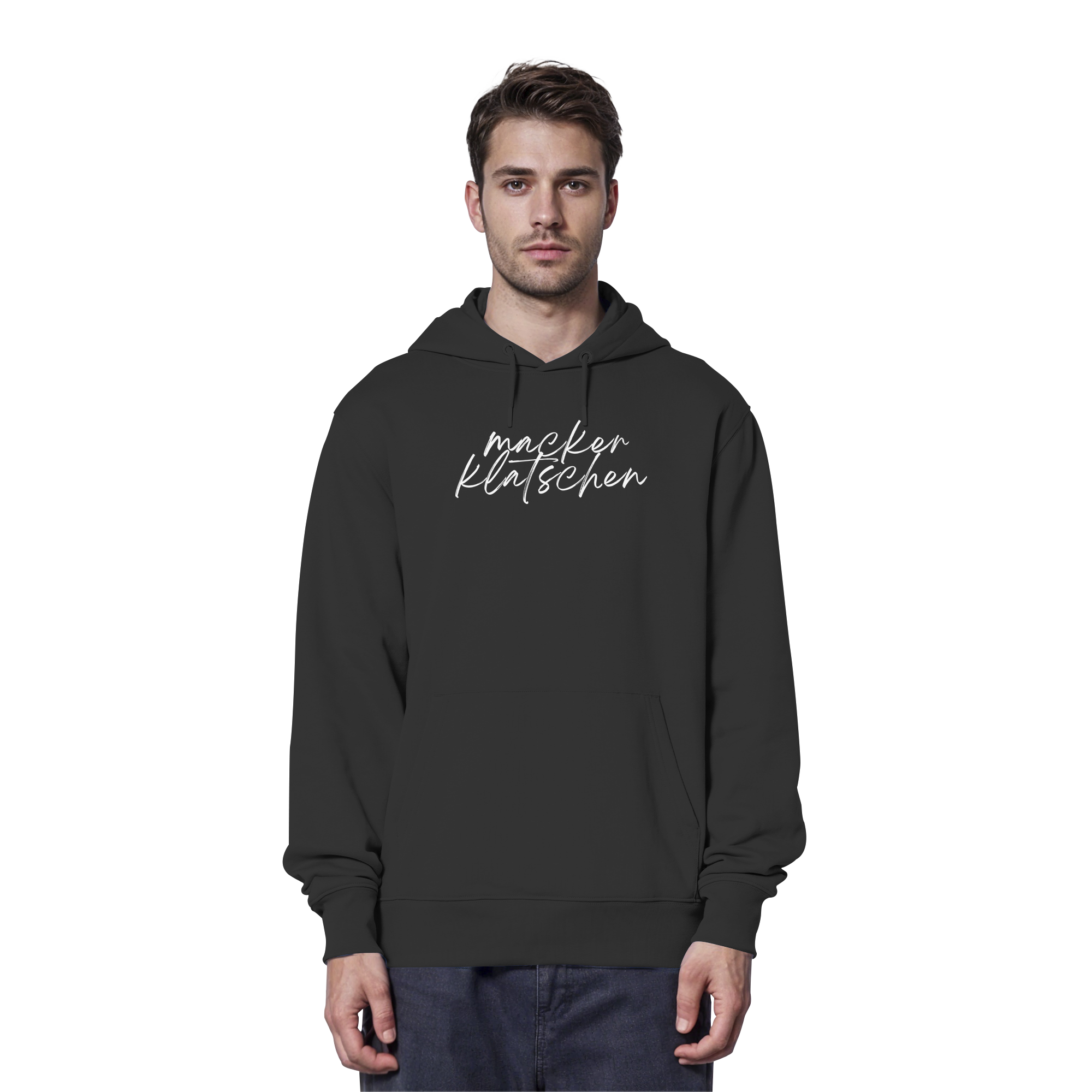 Macker klatschen - Organic Hoodie