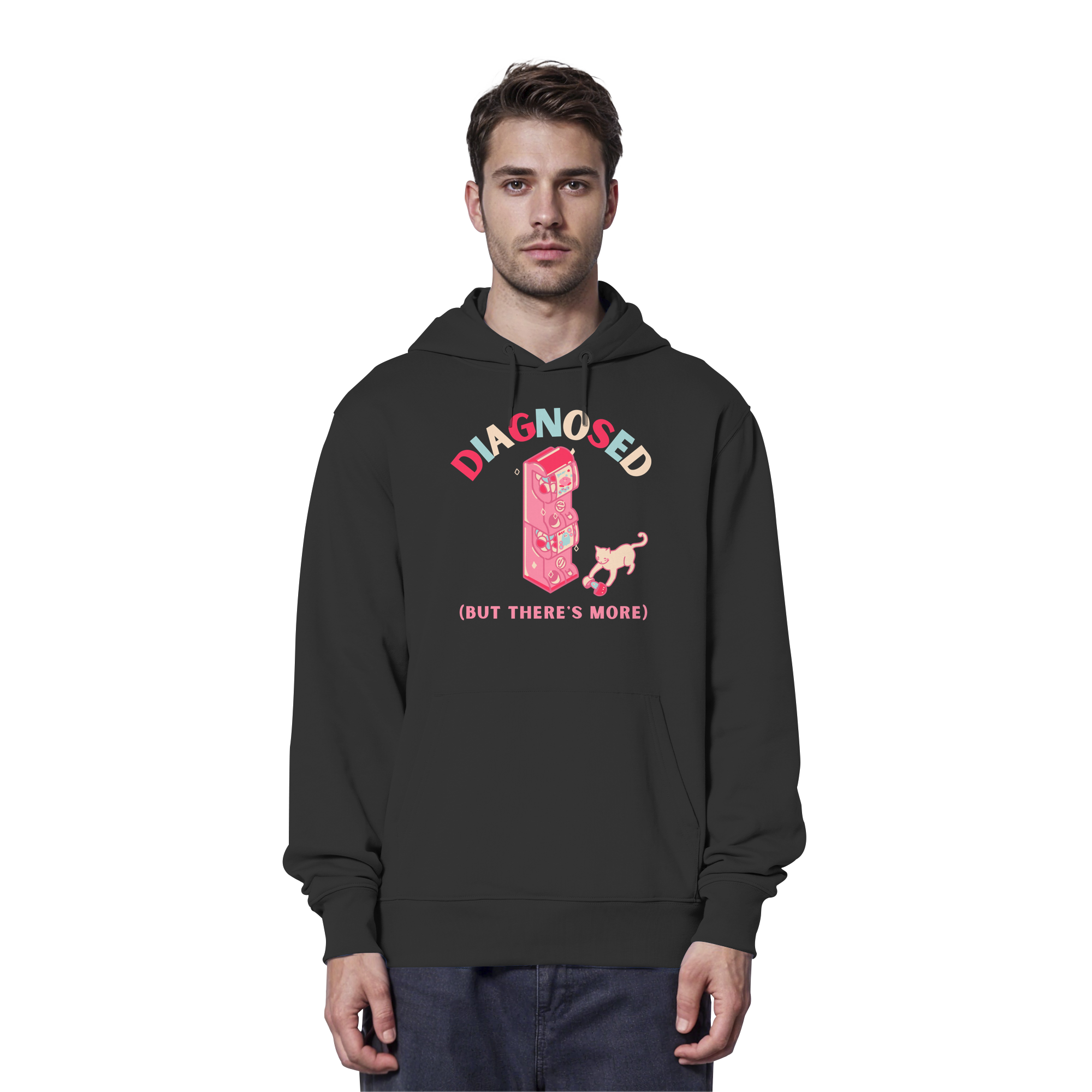 Diagnosed, but there's more - Organic Hoodie