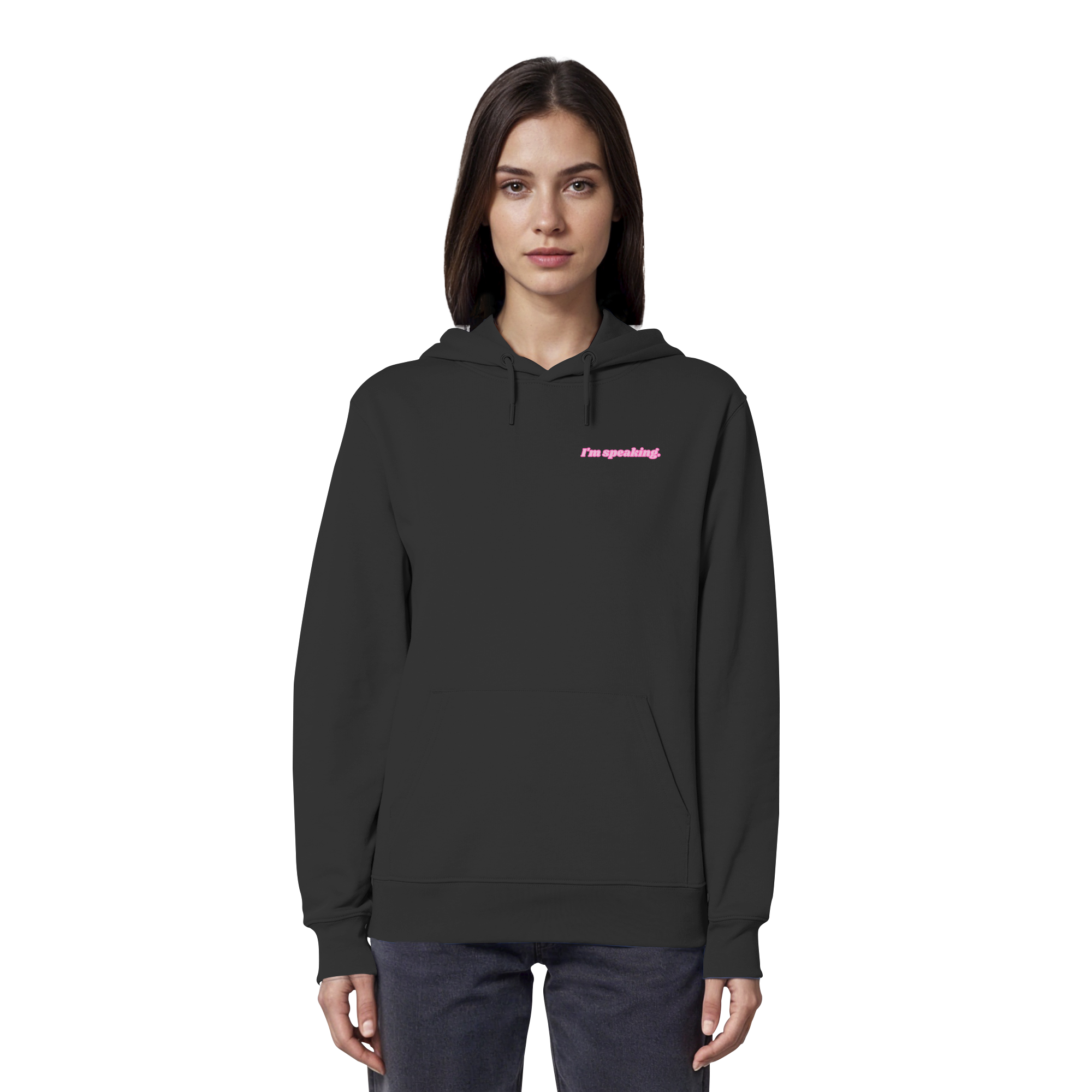 I'm speaking - Organic Hoodie