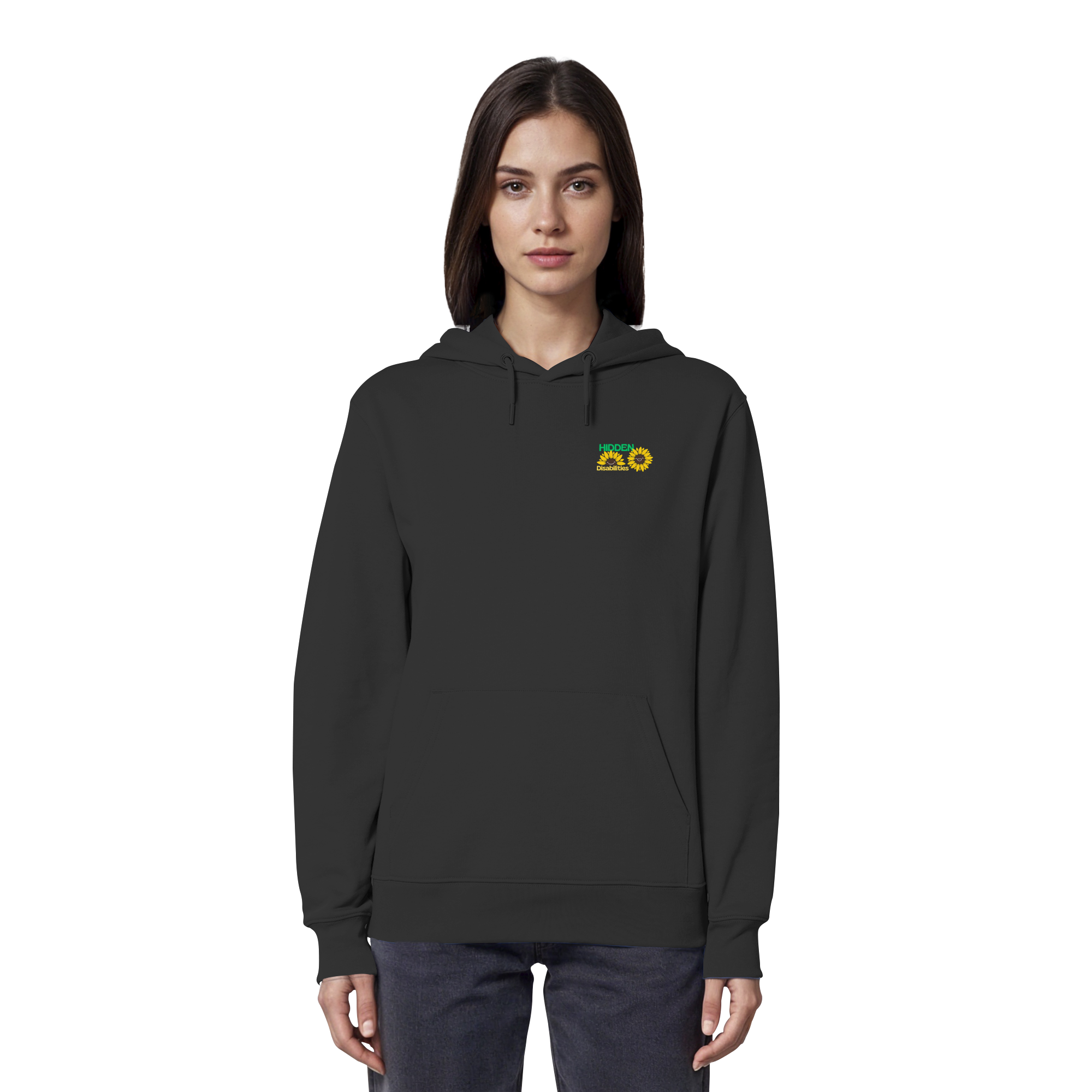 Hidden Disabilities "Sunflower Smile Edition" - Organic Hoodie