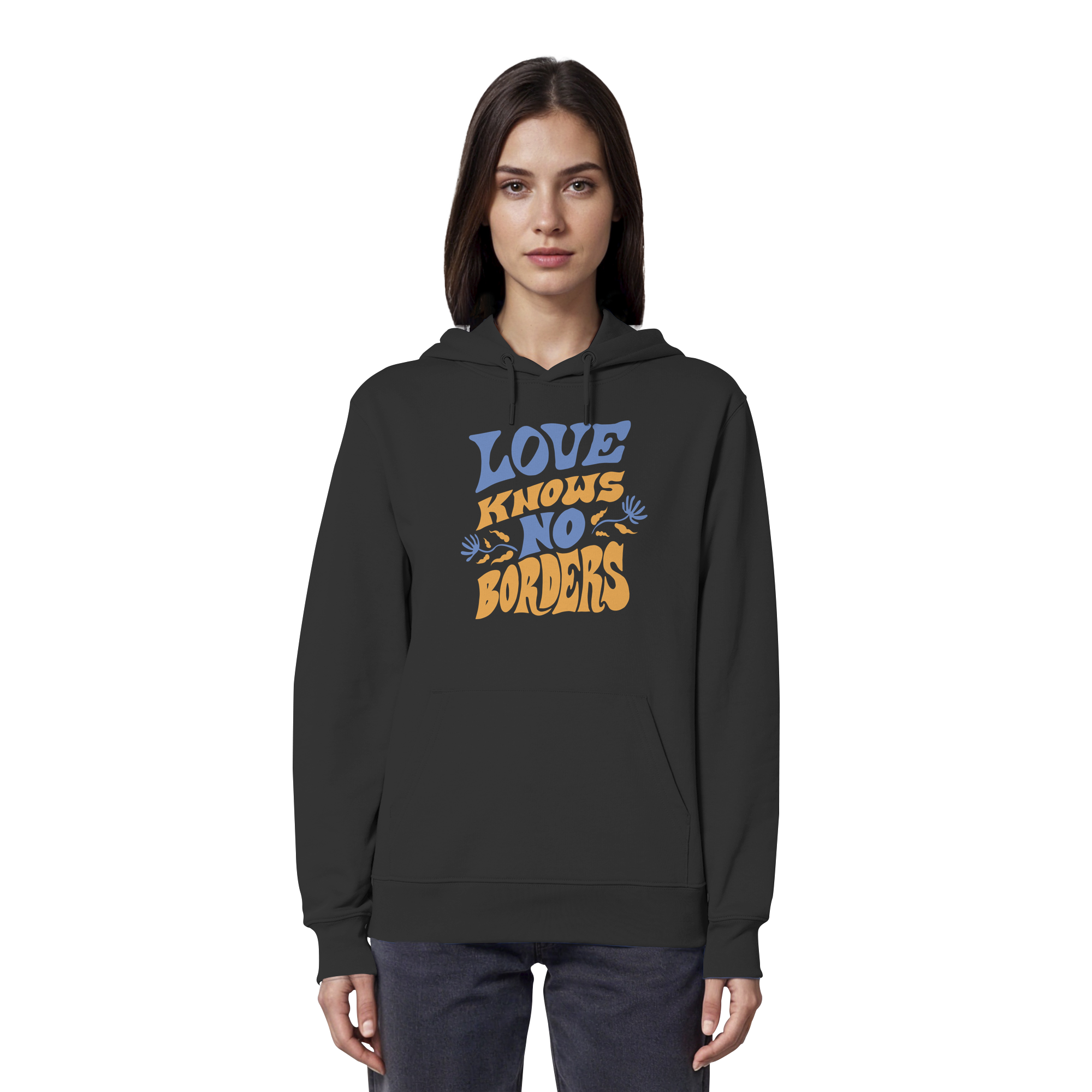 Love Knows No Borders - Organic Hoodie