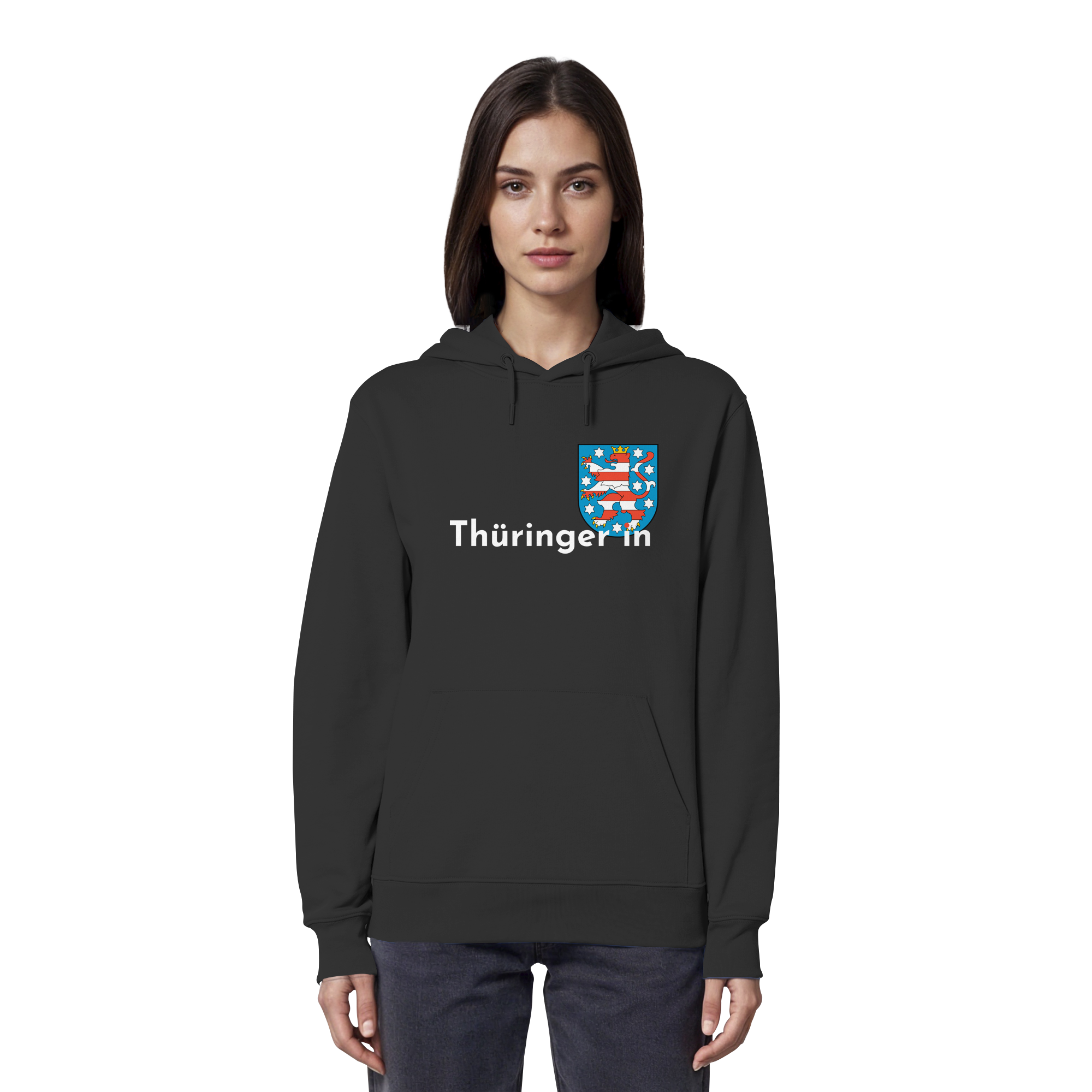 Thüringer*in "Wappen Edition" - Organic Hoodie