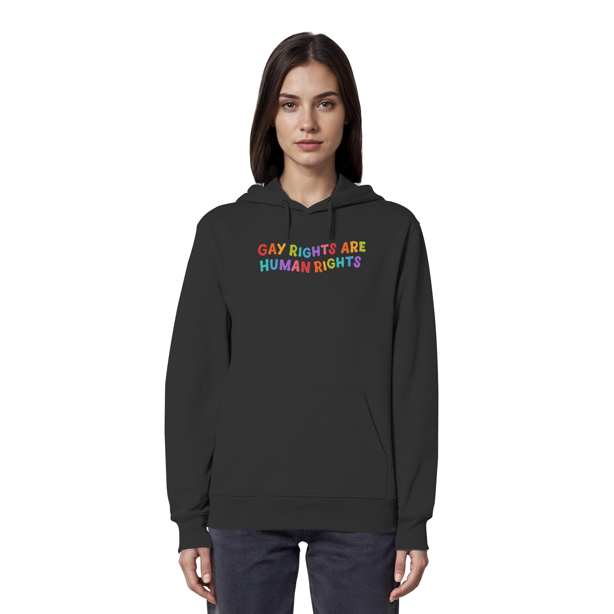 Gay Rights Are Human Rights - Organic Hoodie