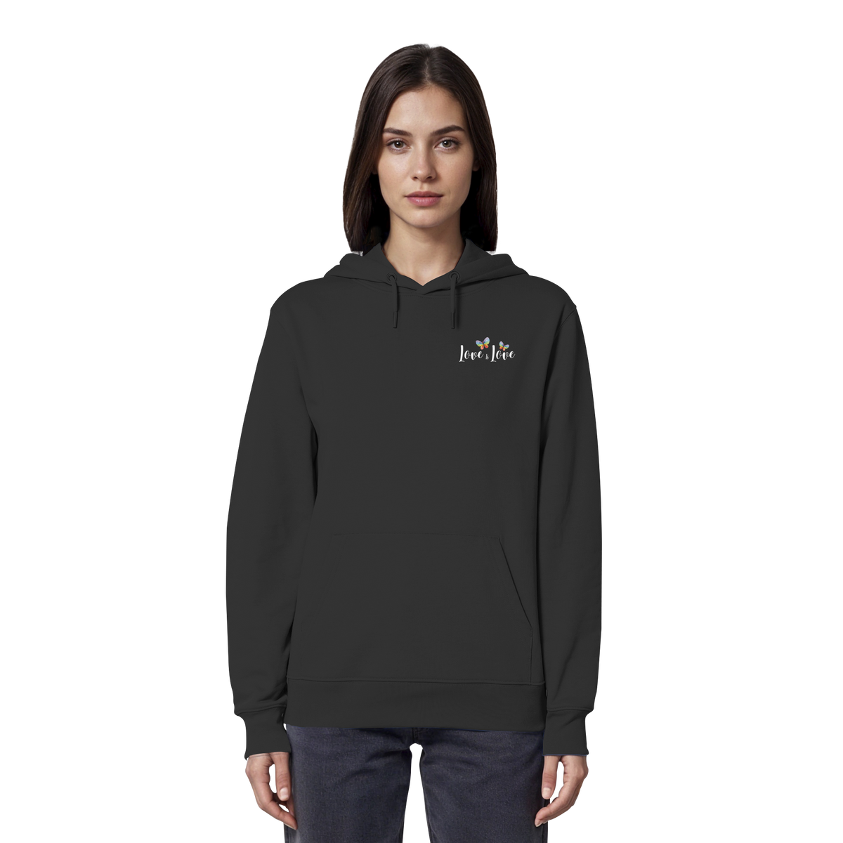 Love is Love "Butterfly Edition" - Organic Hoodie