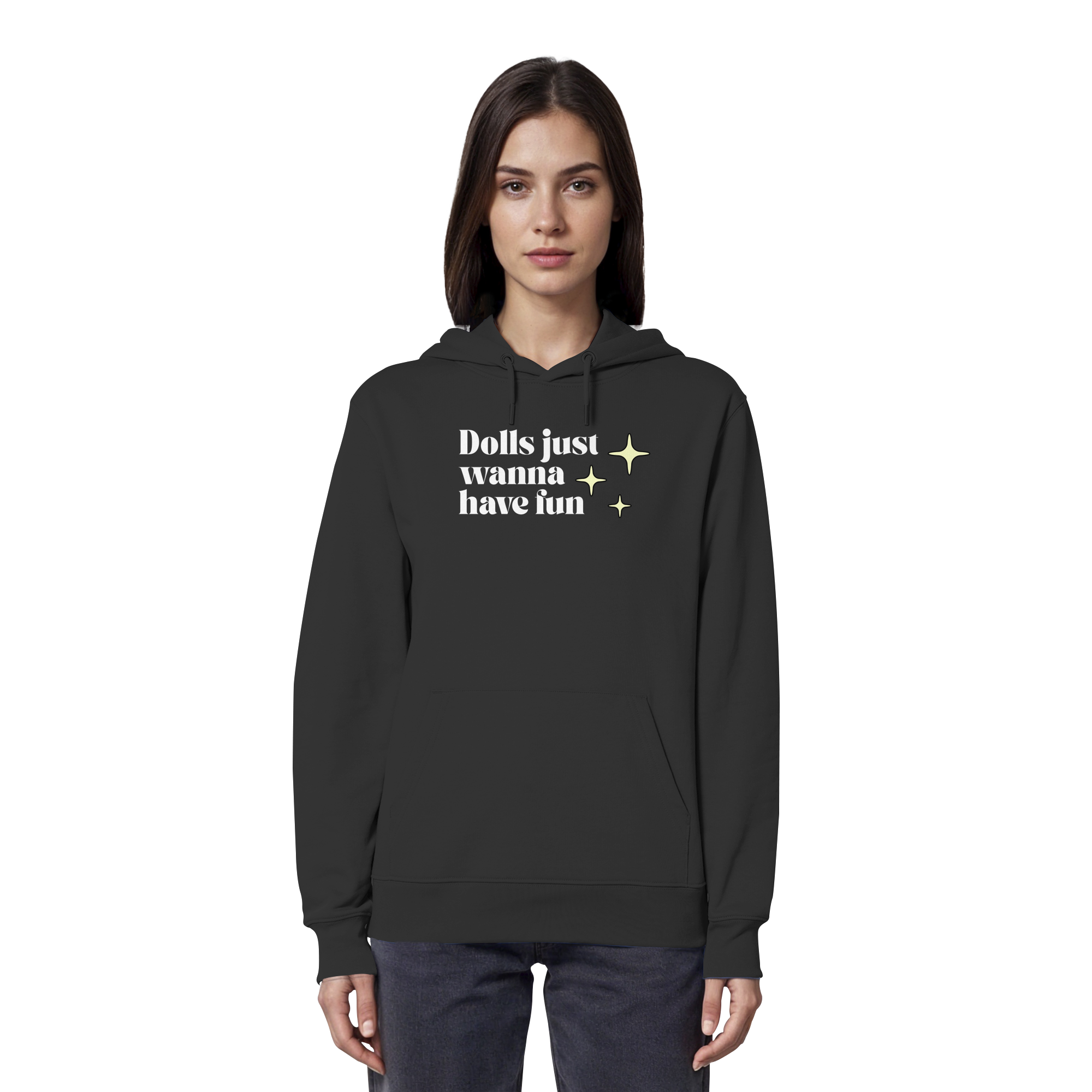 Dolls Just Wanna Have Fun - Organic Hoodie