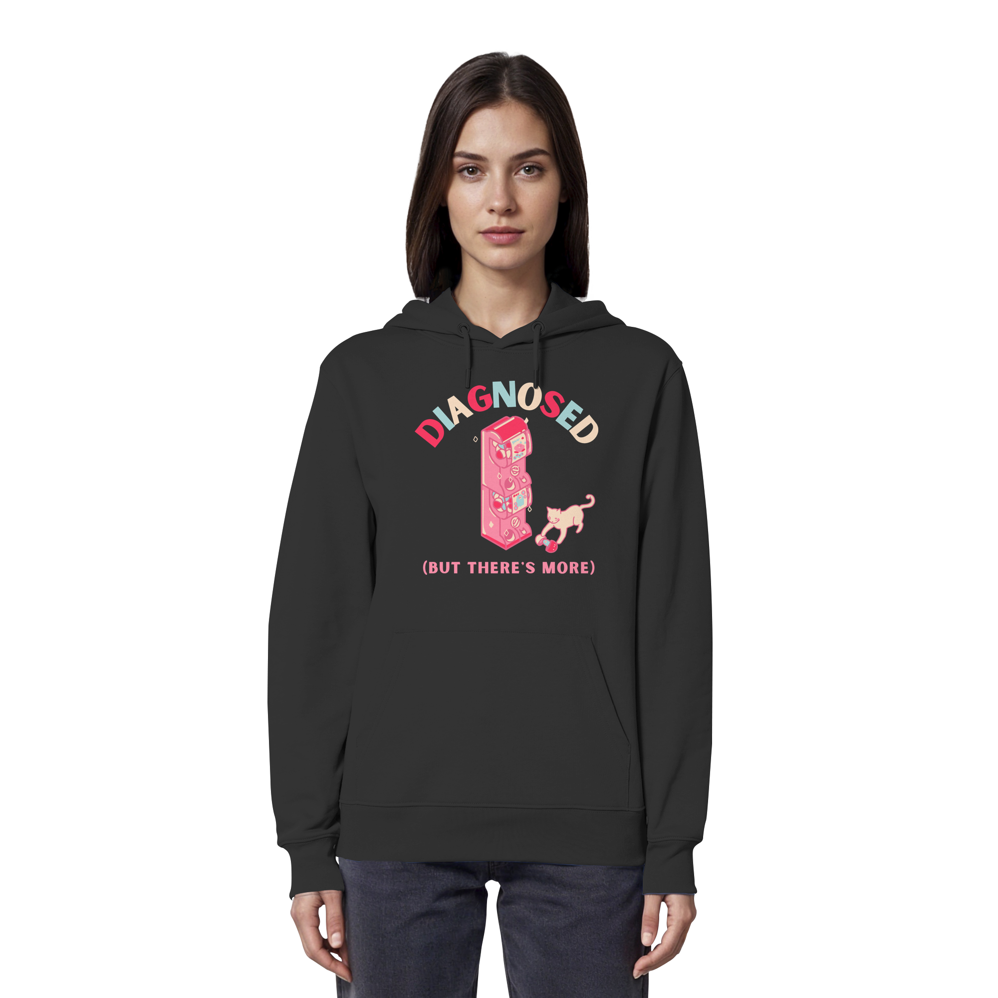 Diagnosed, but there's more - Organic Hoodie