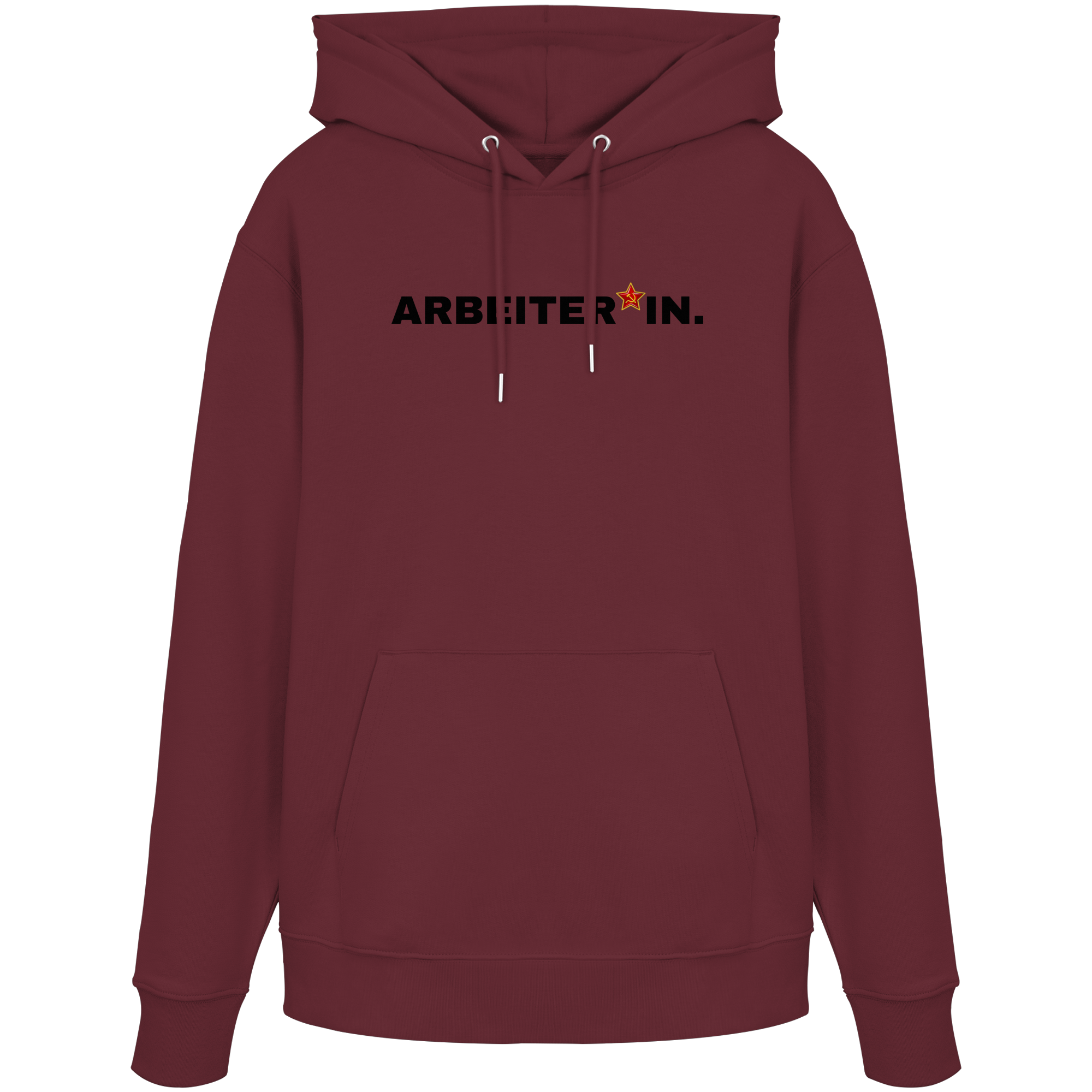 ARBEITER*IN. "Plain Work Edition" - Organic Hoodie