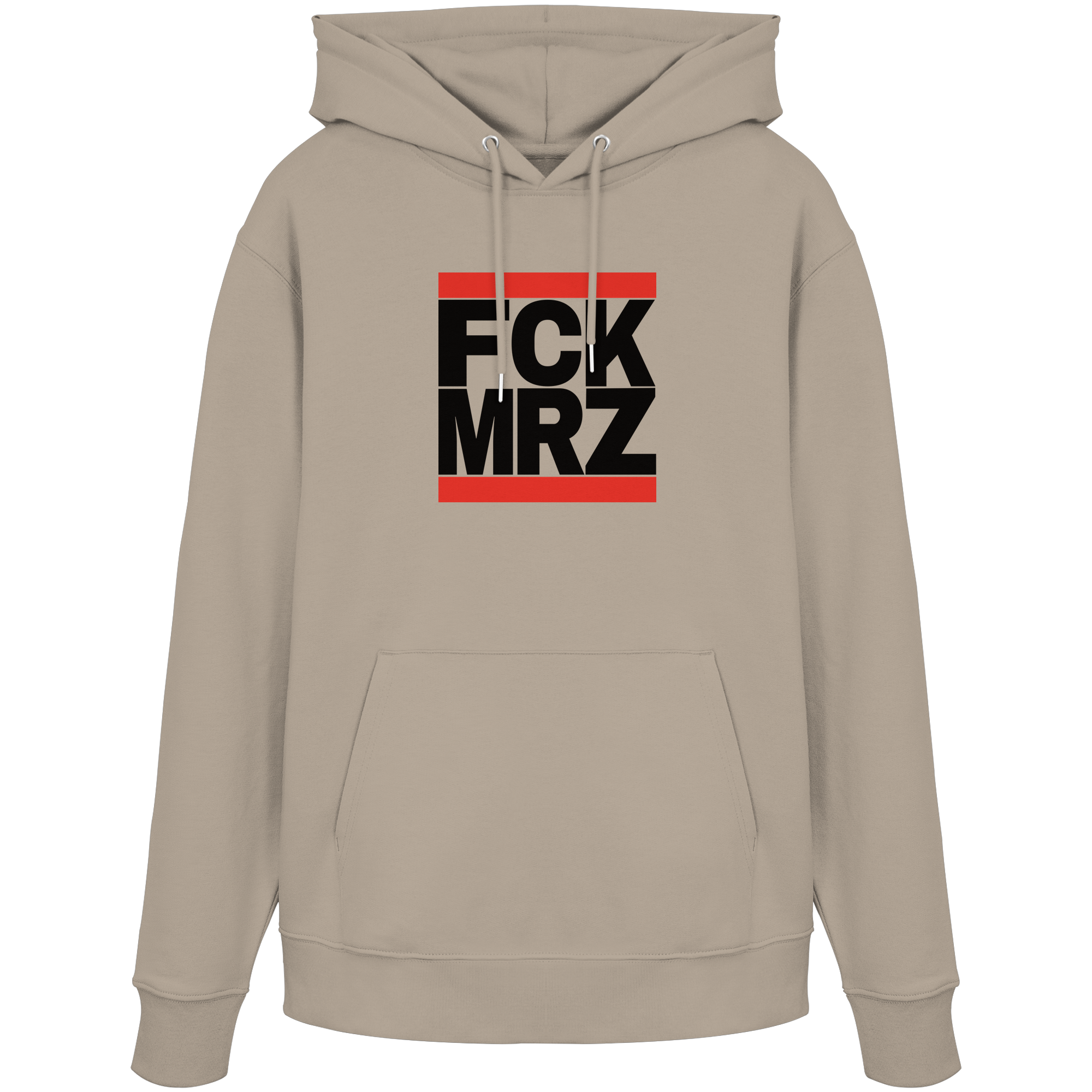 FCK MRZ (schwarze Schrift) - Organic Hoodie