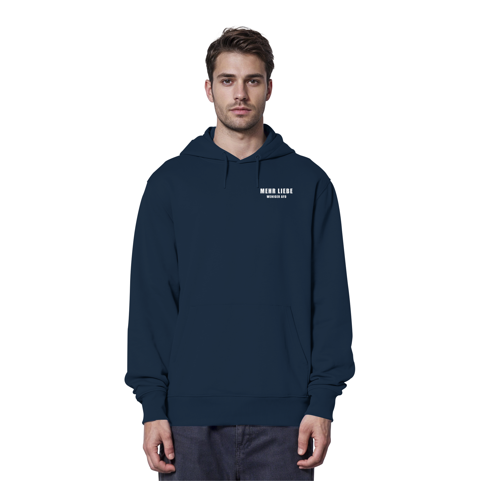 Mehr Lieber Weniger AfD - Organic Hoodie