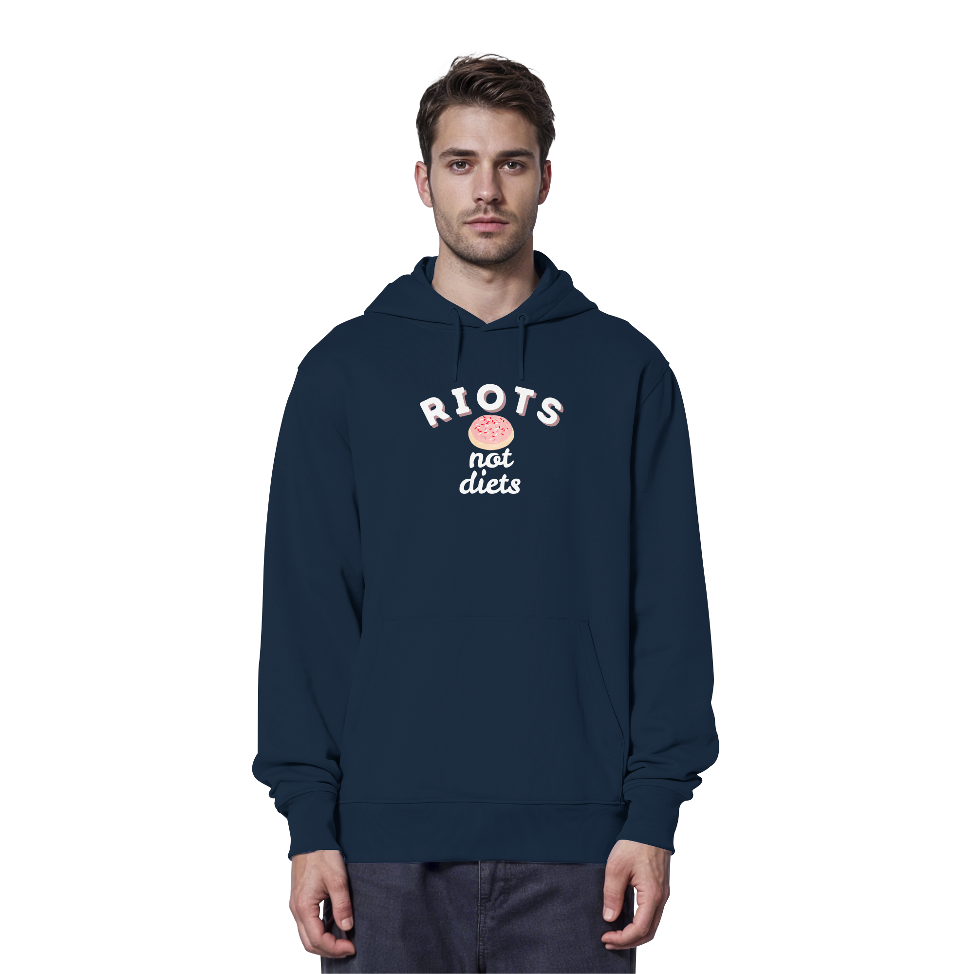Riots not Diets - Organic Hoodie