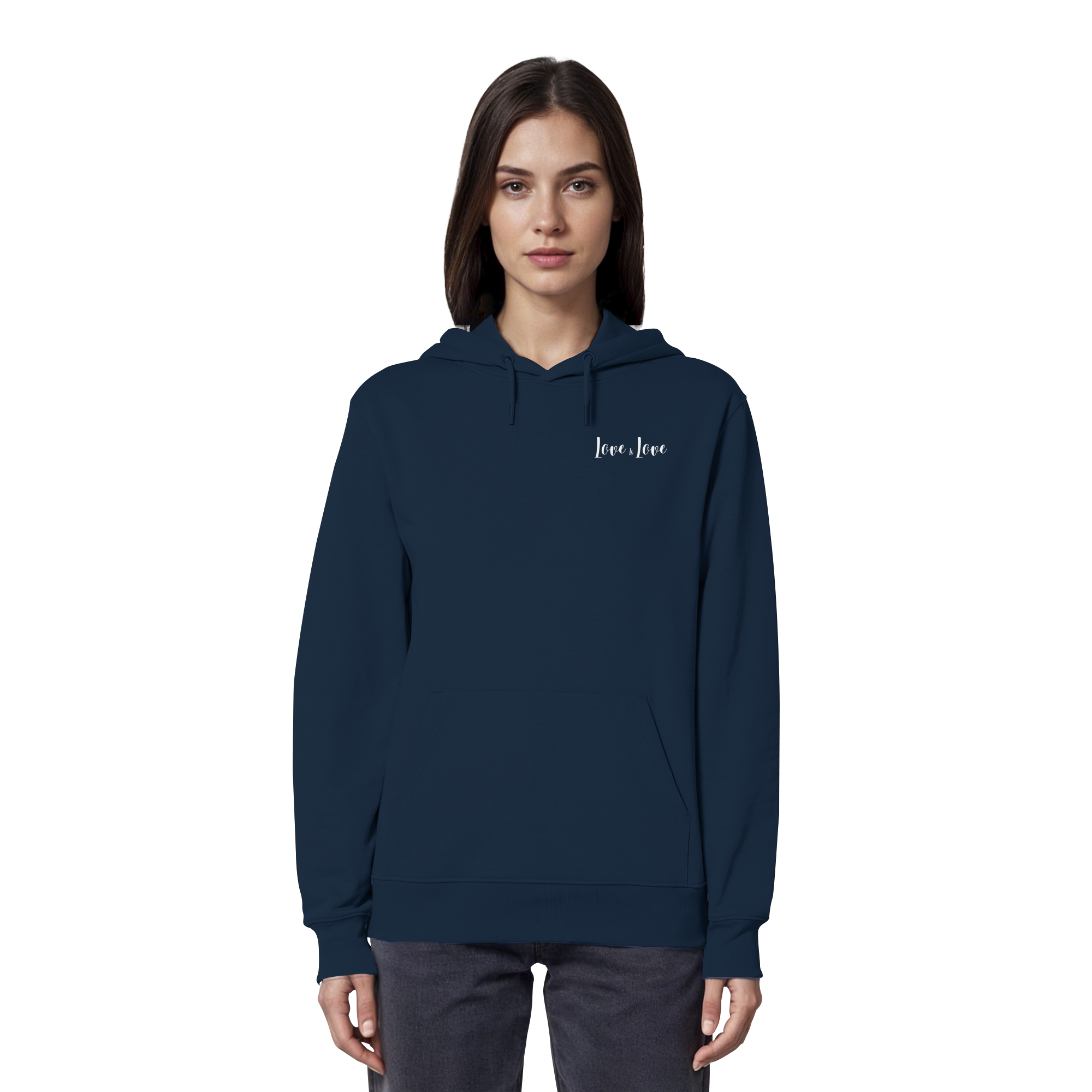 Love is Love "Calligraphy Edition" - Organic Hoodie