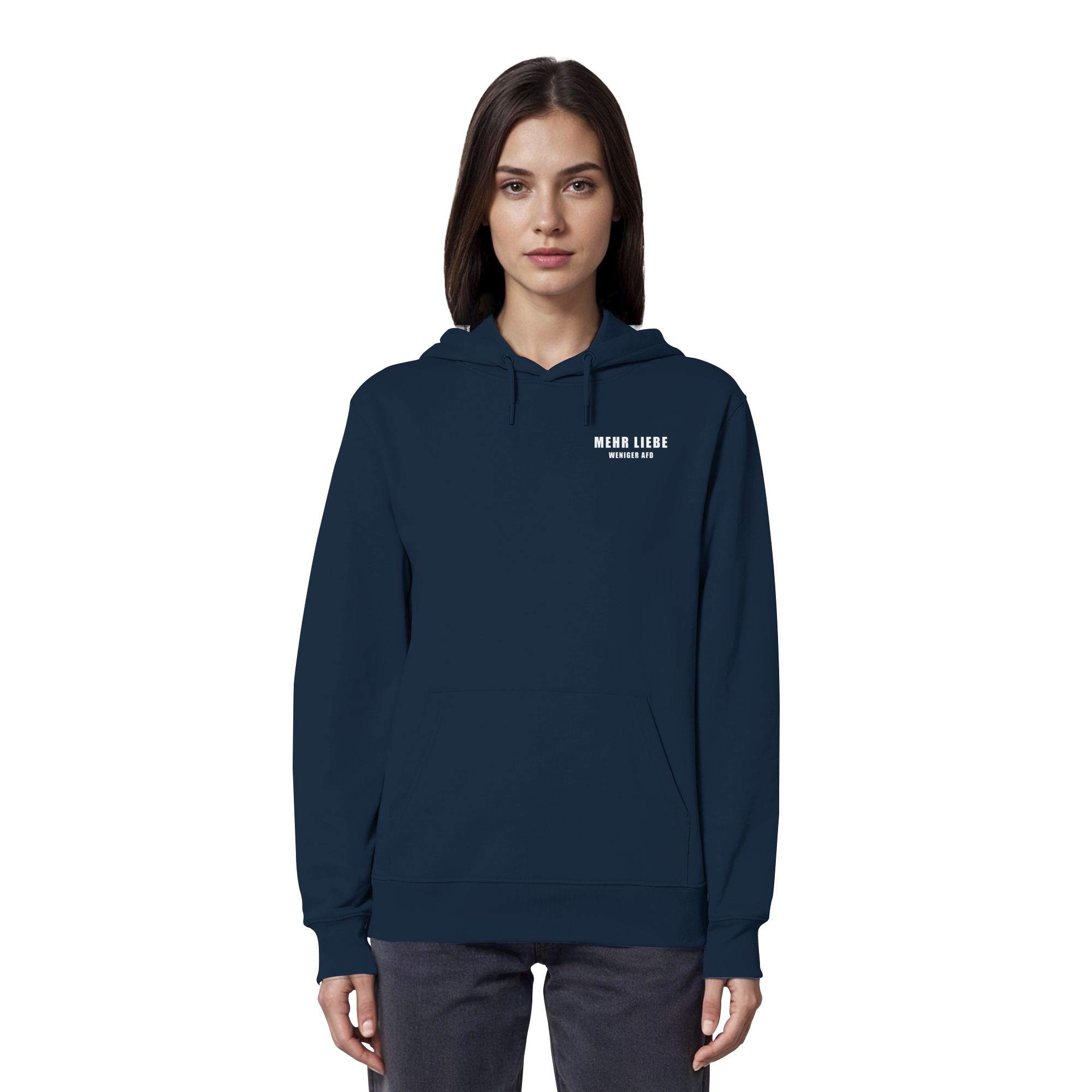 Mehr Lieber Weniger AfD - Organic Hoodie