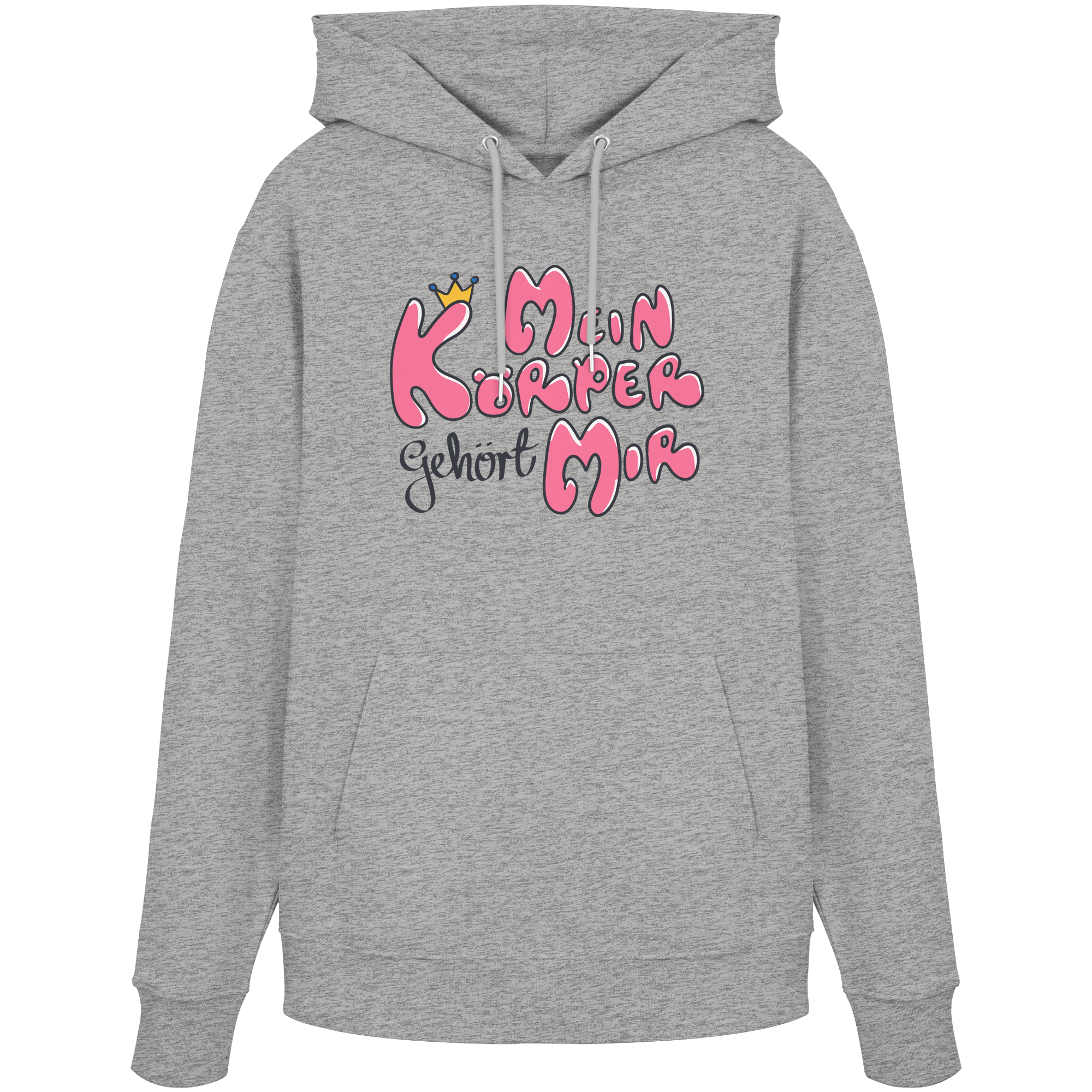 Mein Körper gehört mir "Pinke Edition" - Organic Hoodie