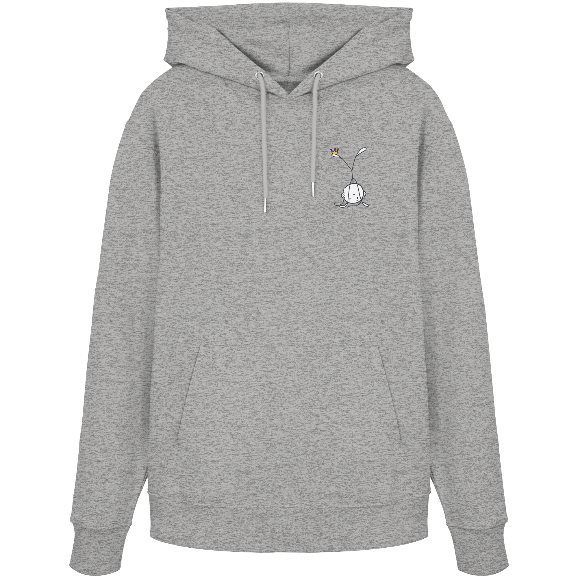 Mein Körper gehört mir "Schwarze Edition" Backprint - Organic Hoodie