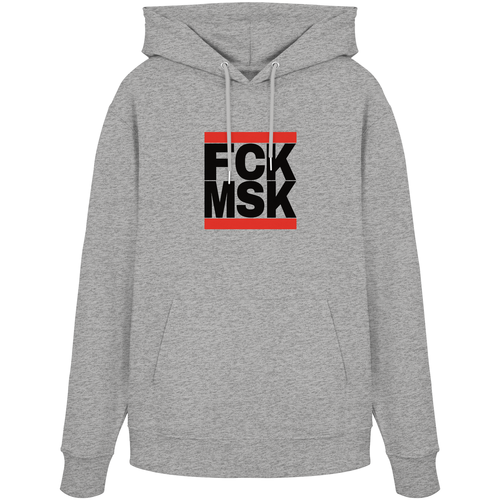 FCK MSK (schwarze Schrift) - Organic Hoodie