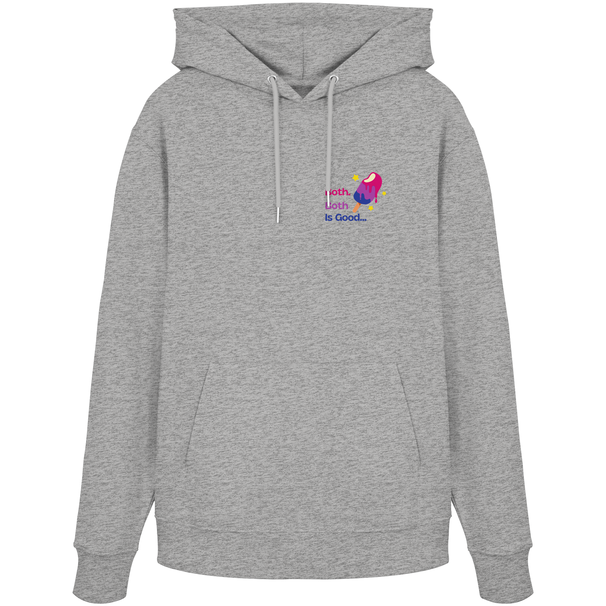 Bi Pride: Both is Good - Organic Hoodie