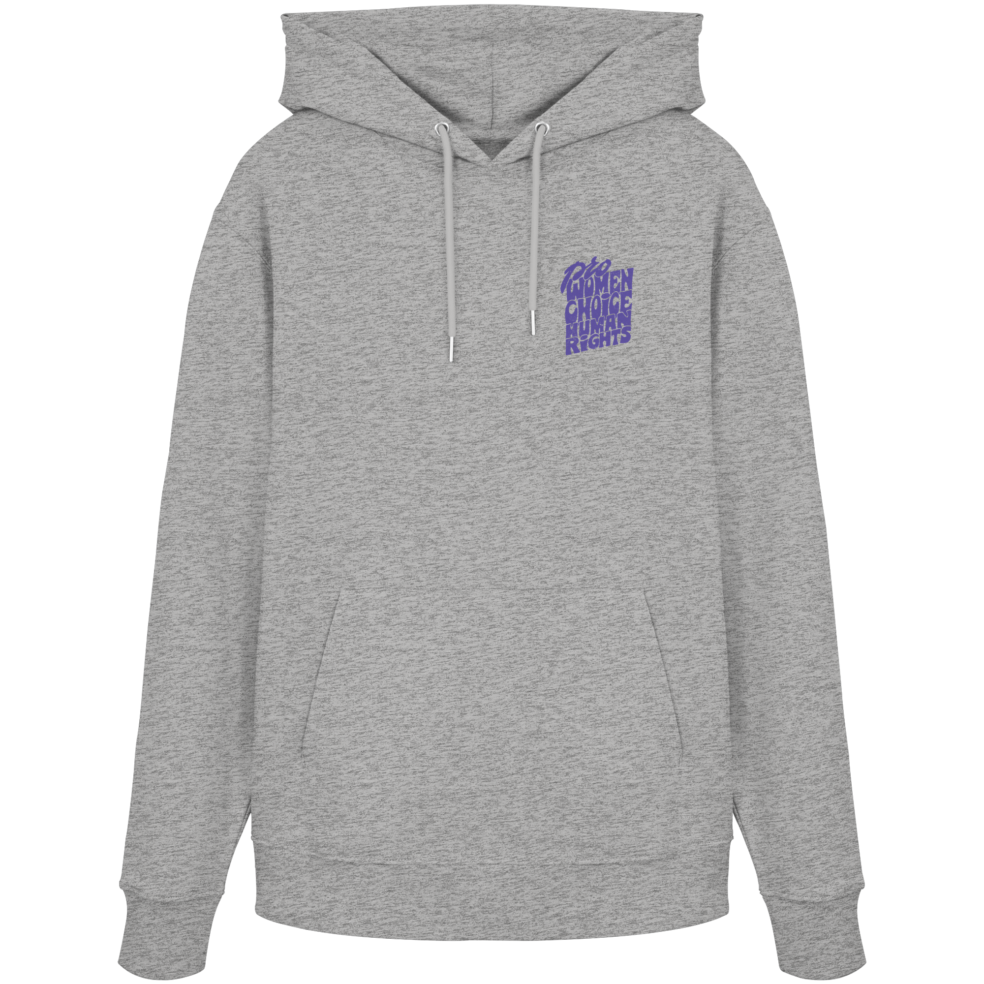 Pro Women Choice Human Rights "Lila Edition" - Organic Hoodie