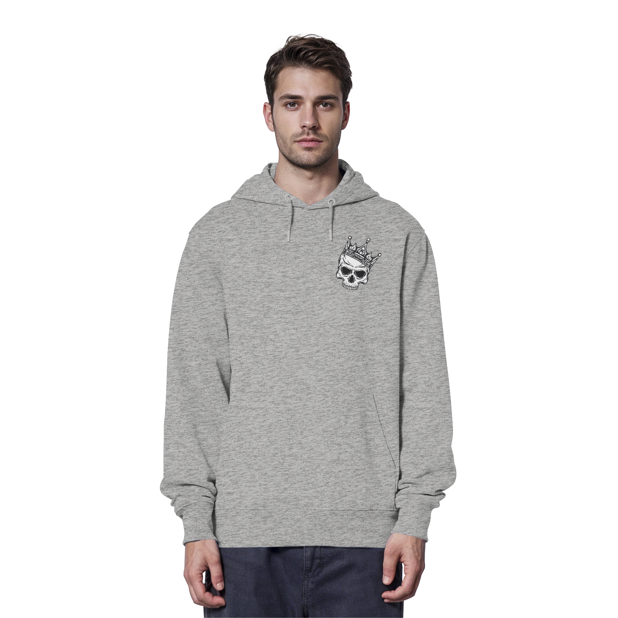 Eat the Rich "Skull Edition" Backprint - Organic Hoodie
