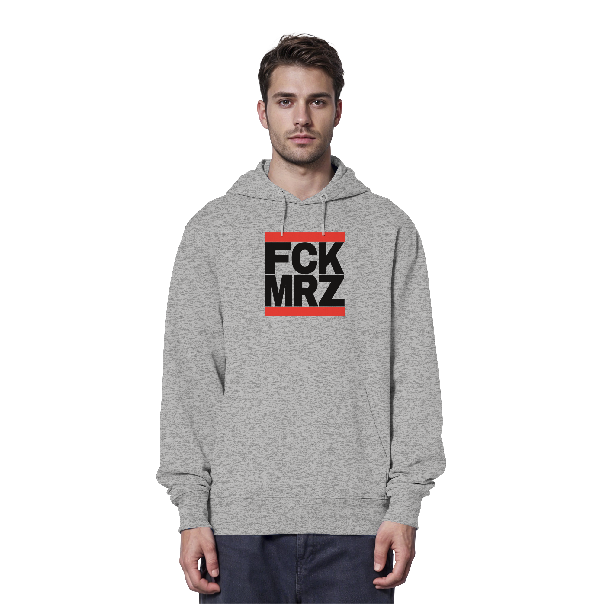 FCK MRZ (schwarze Schrift) - Organic Hoodie