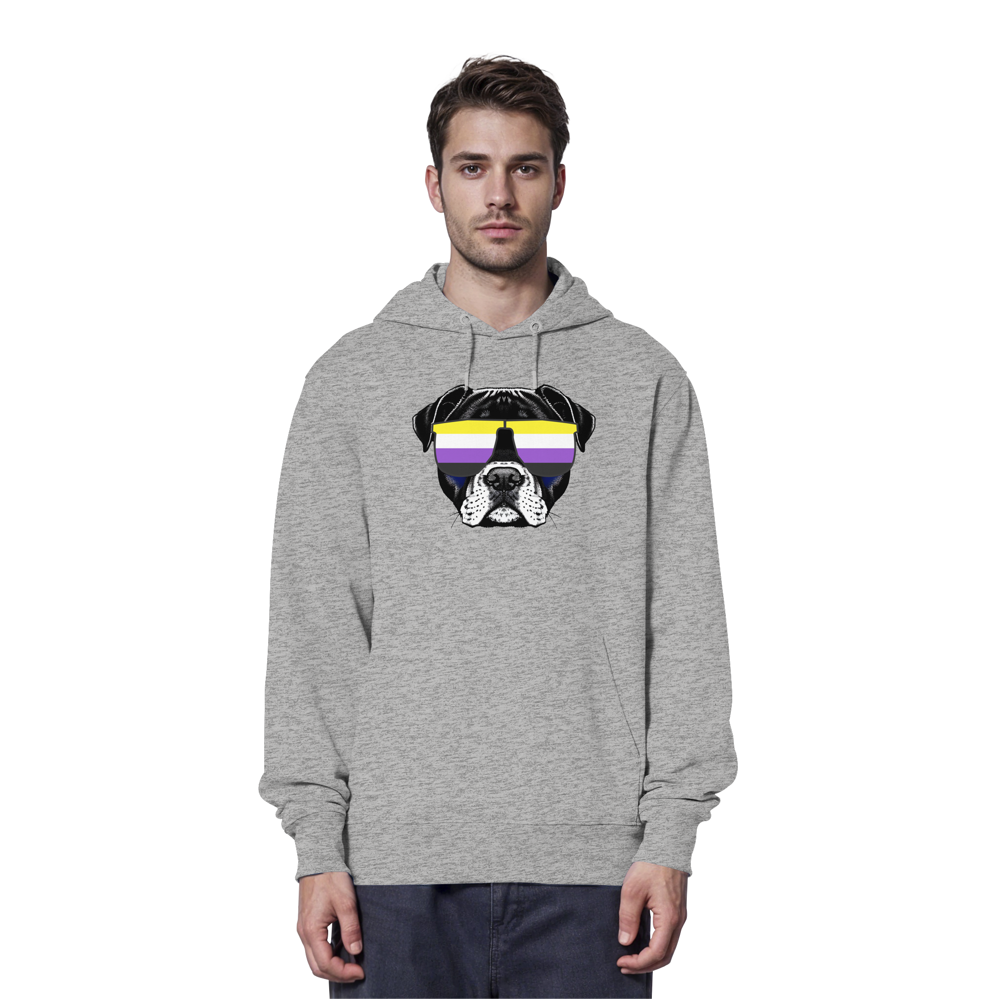 Nonbinary Doggo - Organic Hoodie