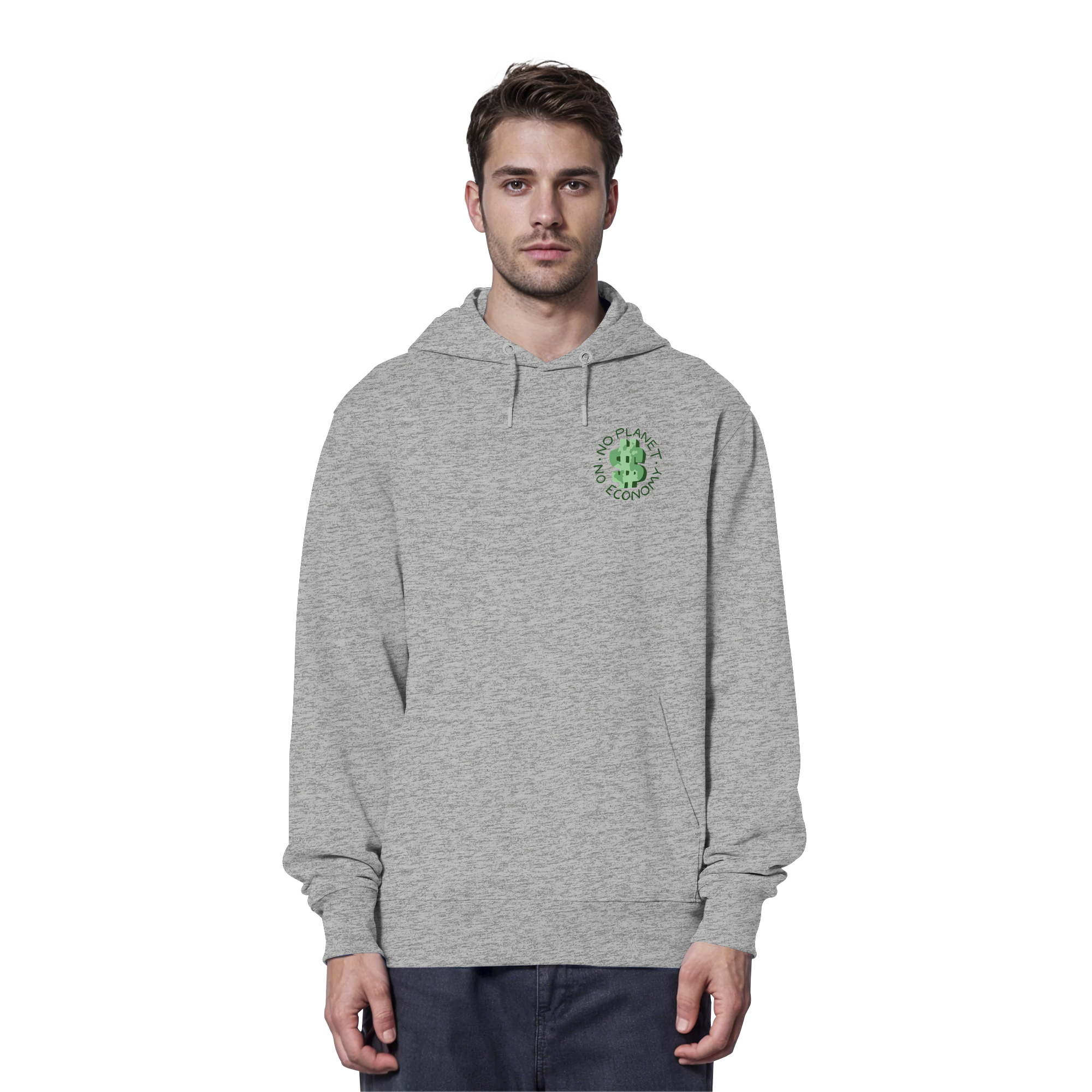 No Planet No Economy - Organic Hoodie