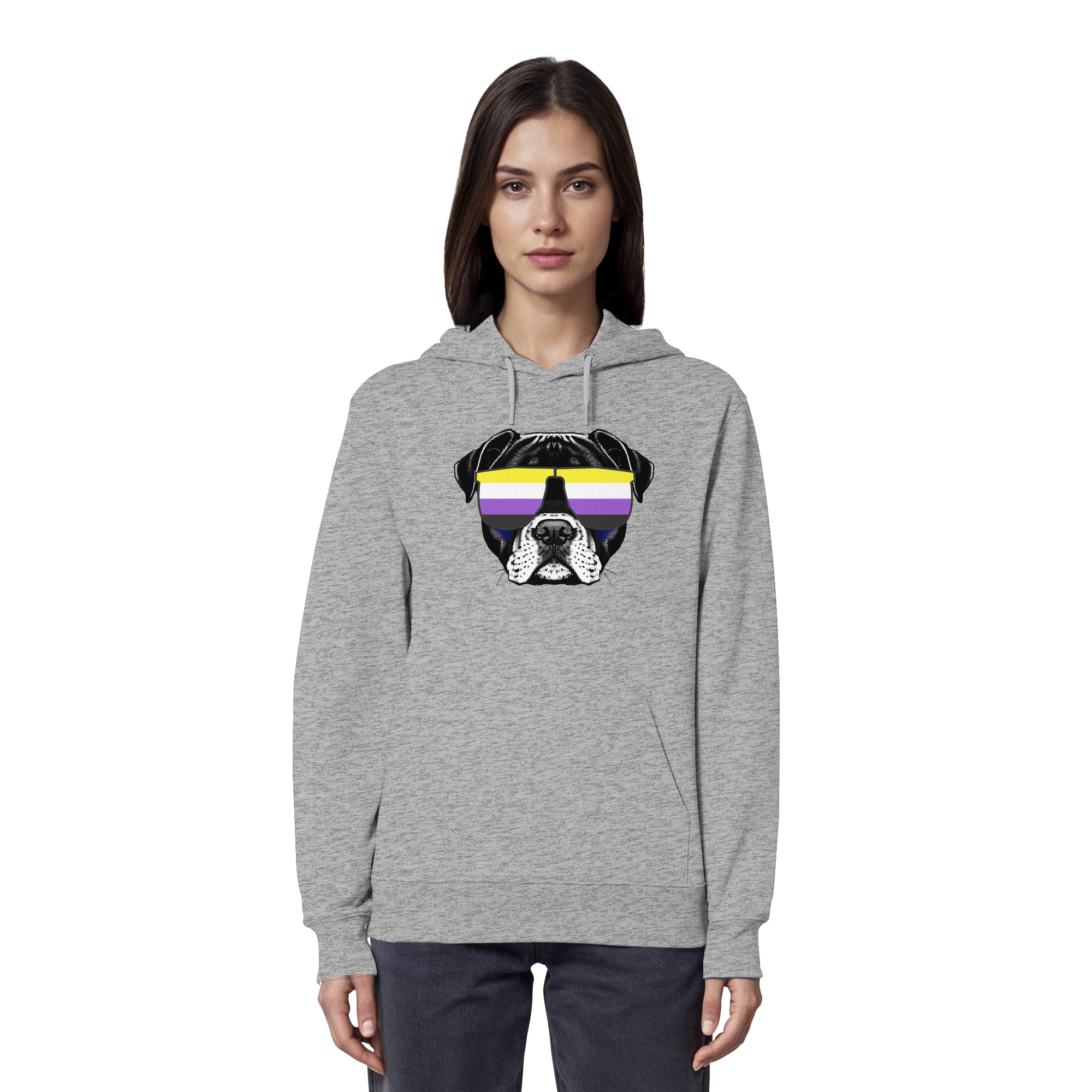 Nonbinary Doggo - Organic Hoodie