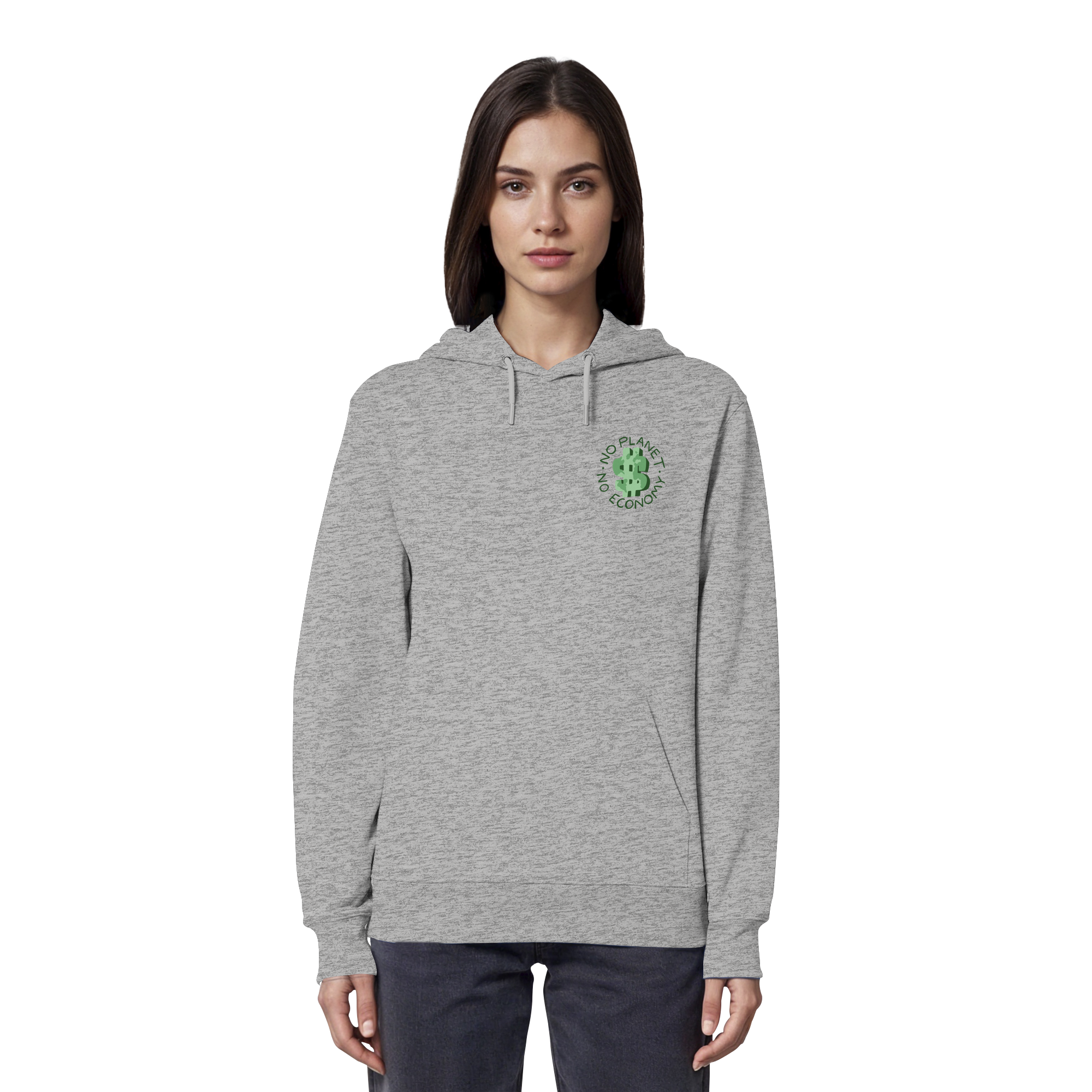 No Planet No Economy - Organic Hoodie