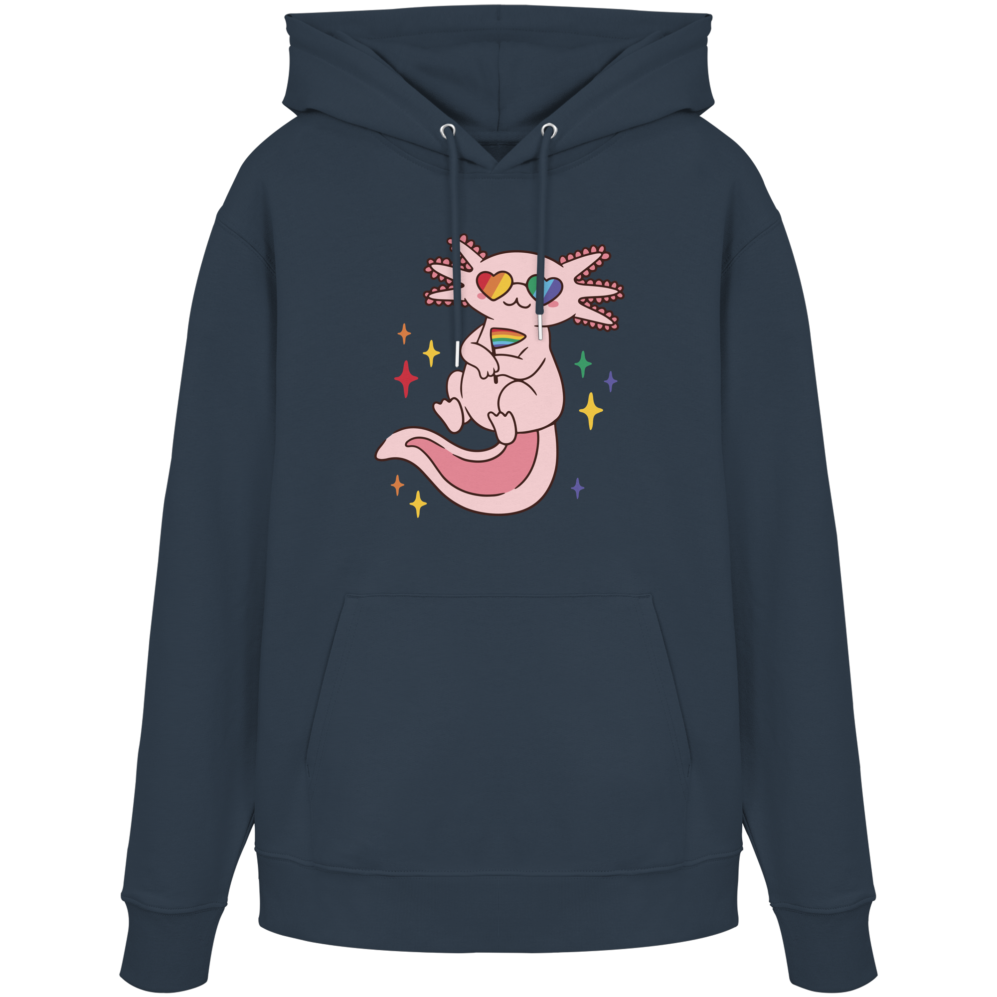 Big Pride Axolotl - Organic Hoodie