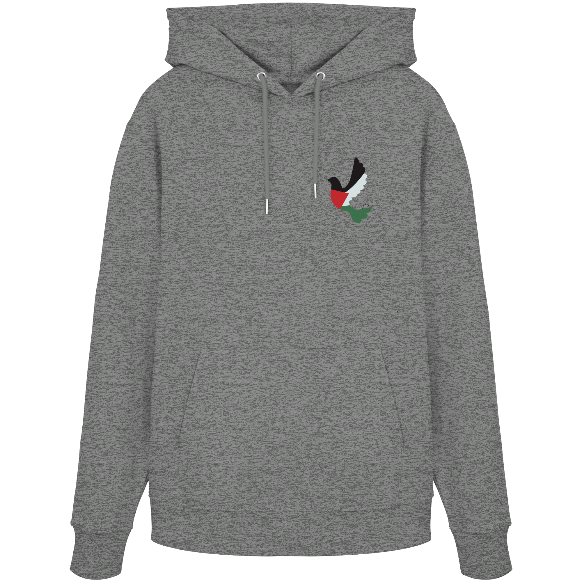 Free Palestine "Unbroken Wings Edition" - Organic Hoodie